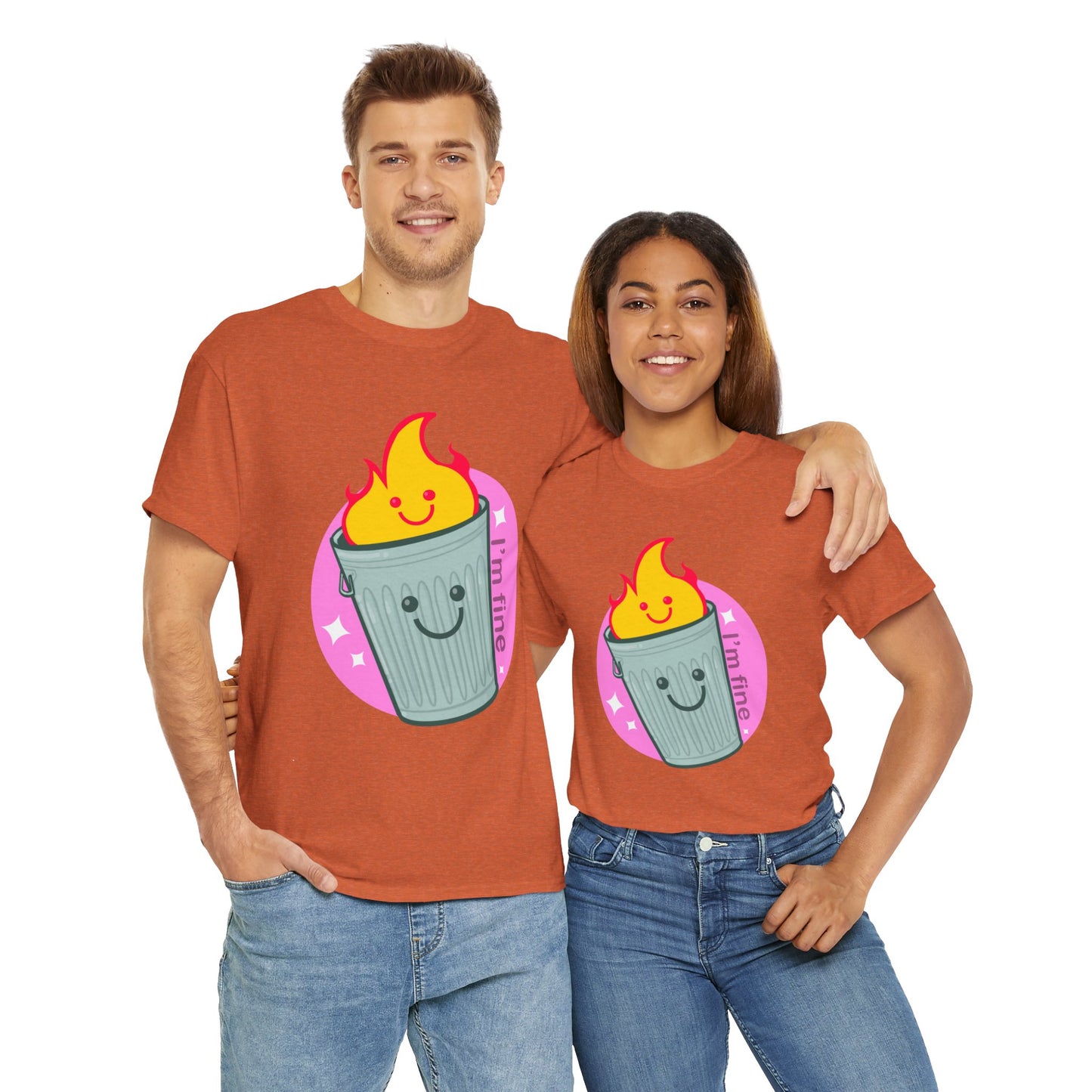 Trash Fire Unisex Heavy Cotton Tee