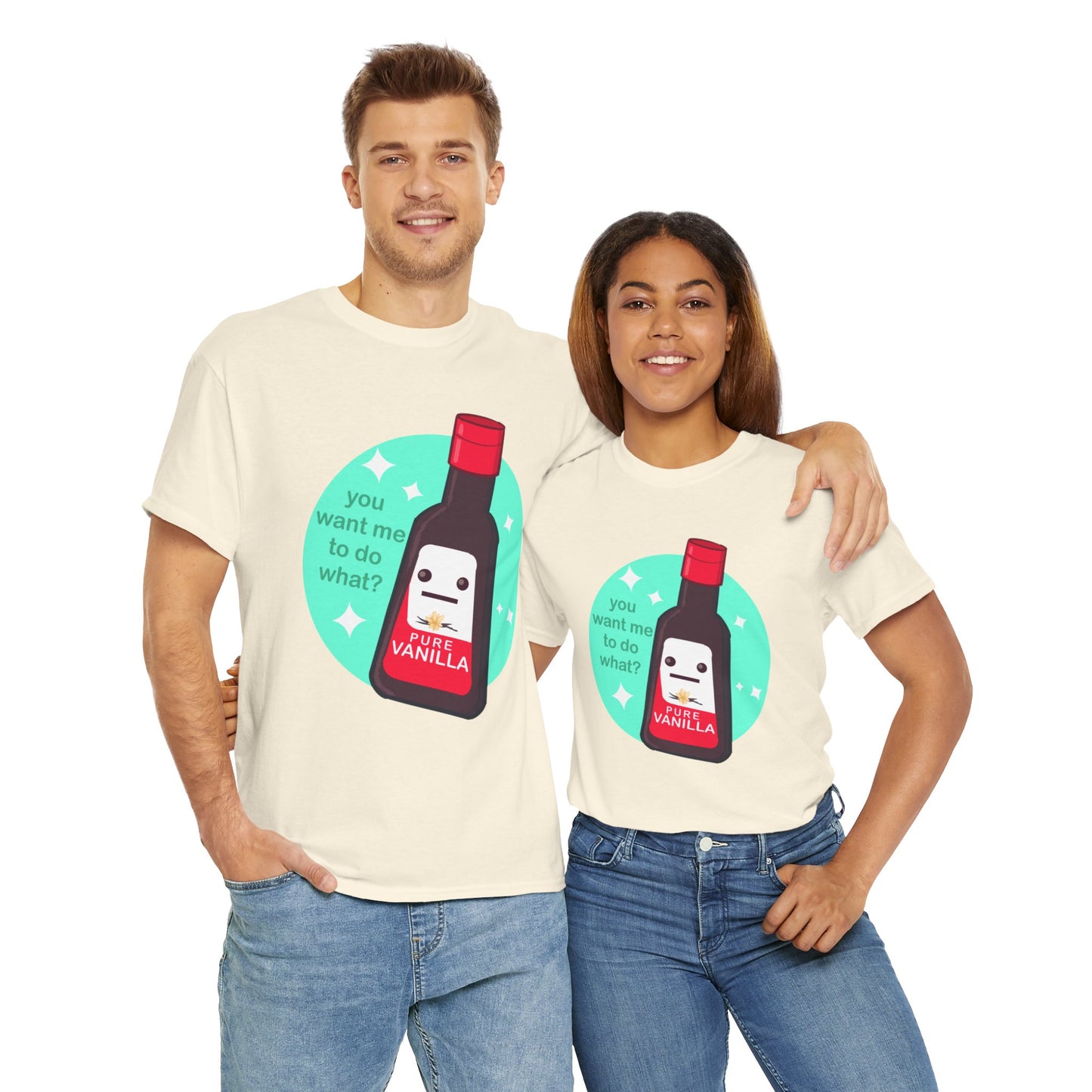 Vanilla Unisex Heavy Cotton Tee