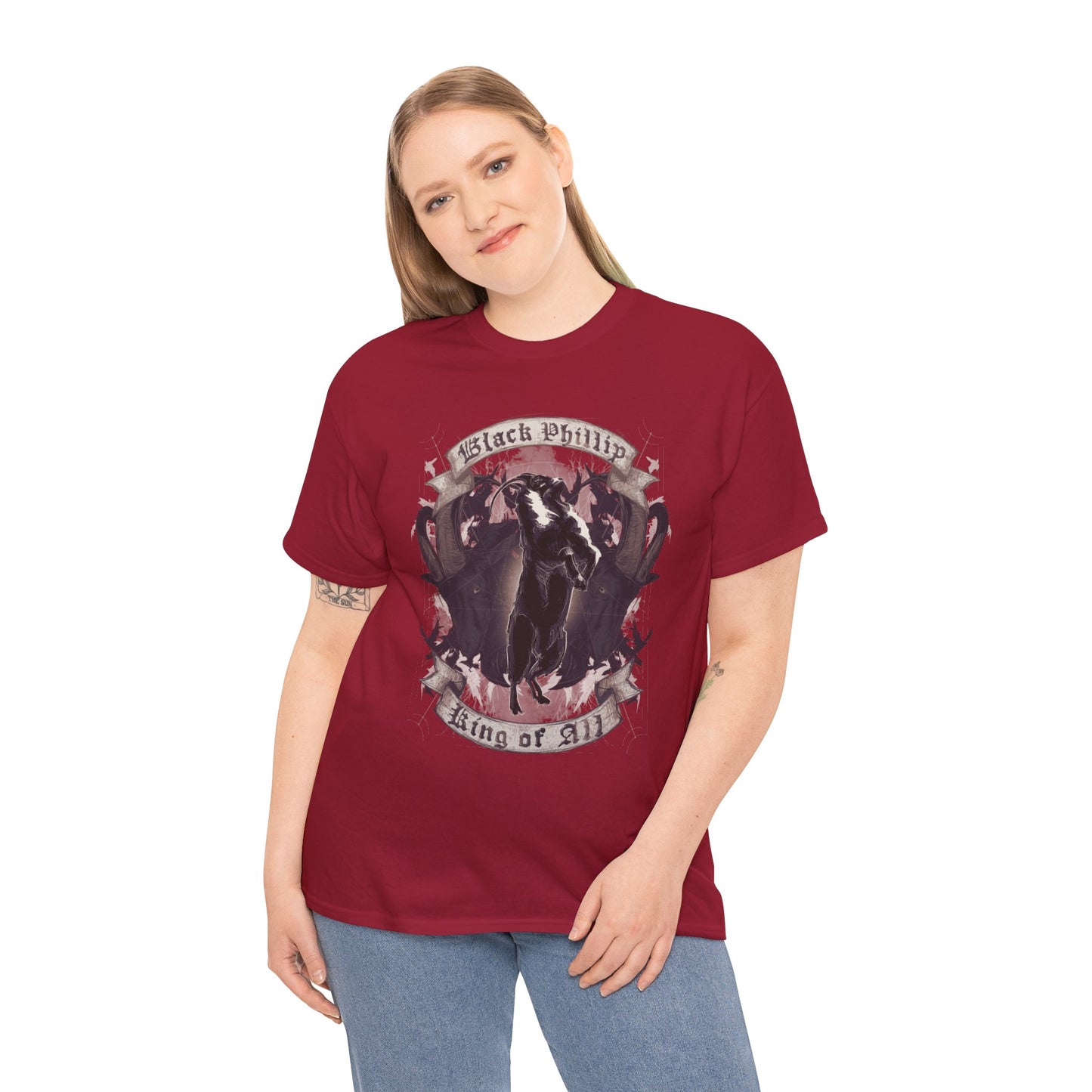Black Phillip Unisex Heavy Cotton Tee