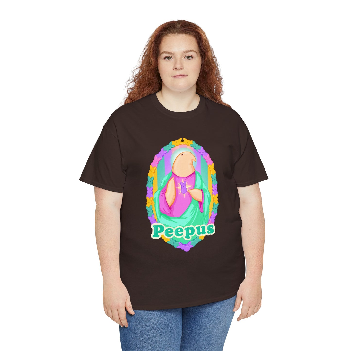 Peepus Unisex Heavy Cotton Tee