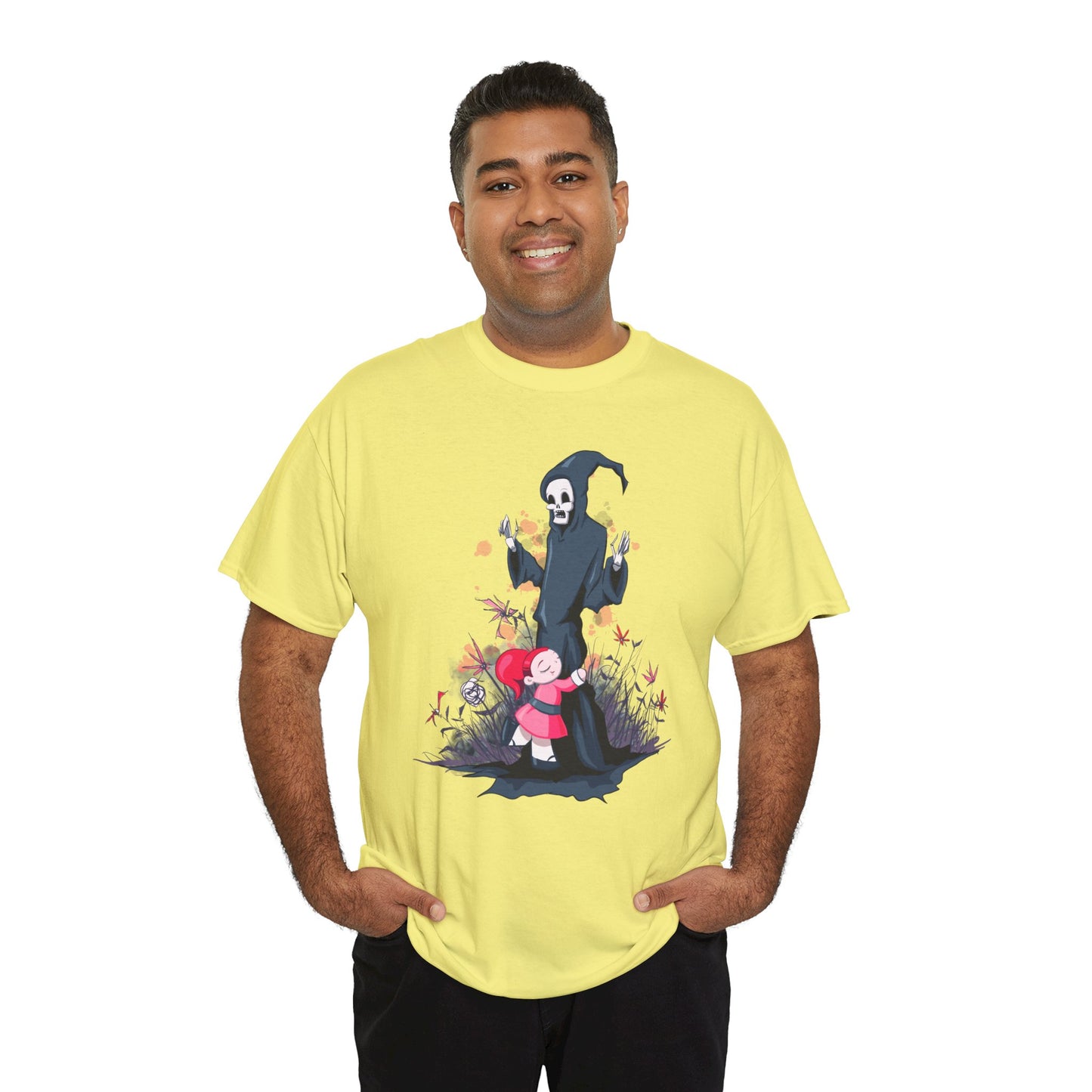 Reaper Hug Unisex Heavy Cotton Tee
