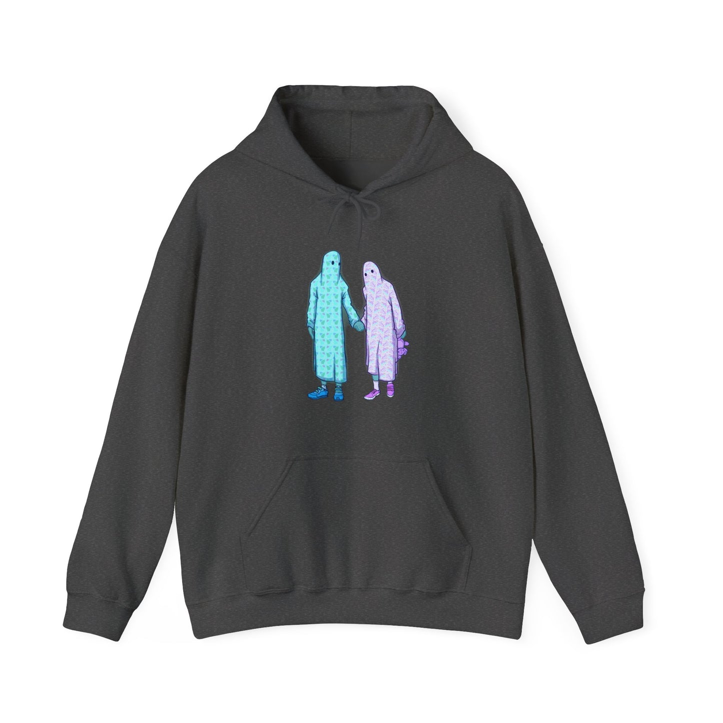 Ghost Kids Unisex Heavy Blend Hooded Sweatshirt