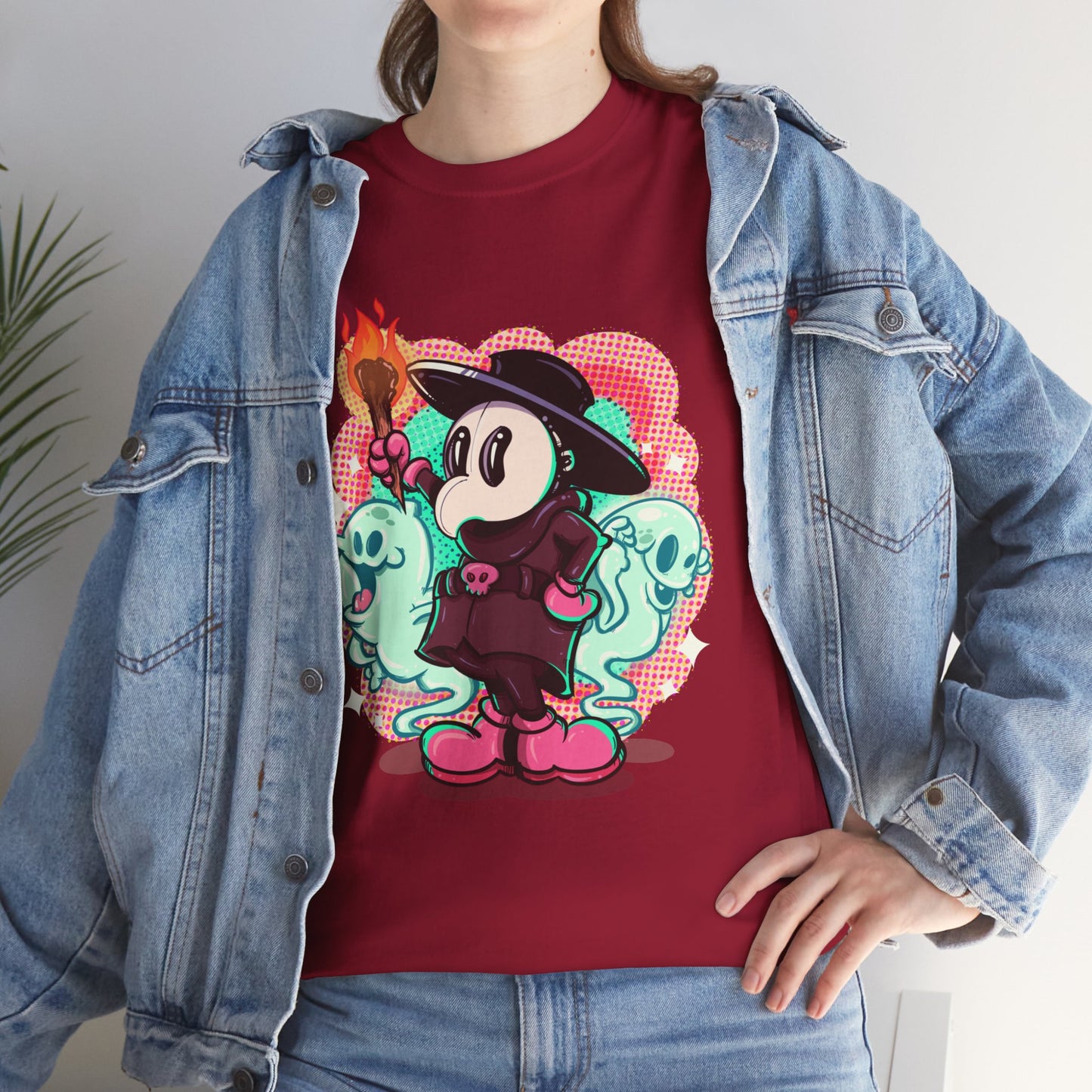 Rubber Hose Plague Doctor Unisex Heavy Cotton Tee