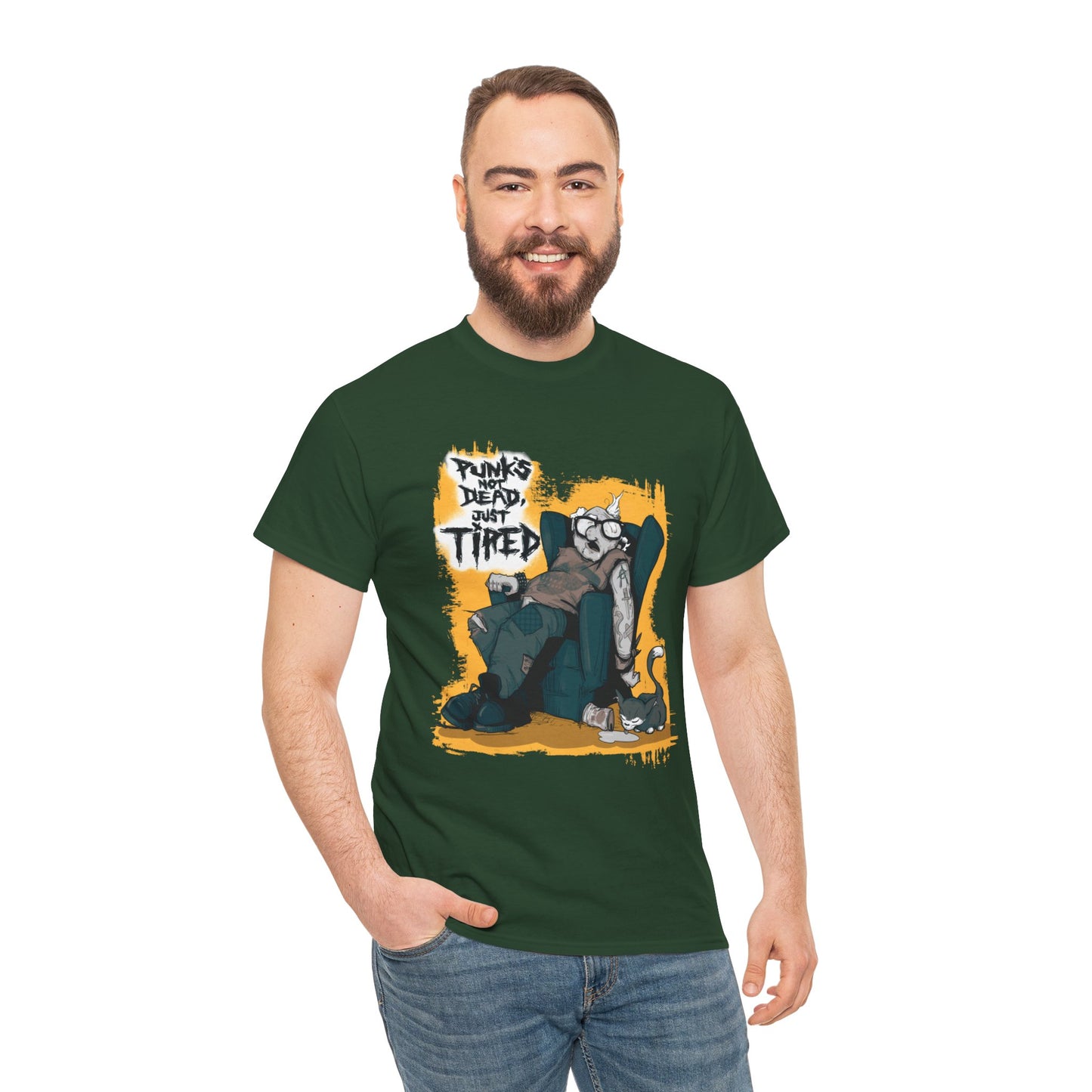 Old Punk Unisex Heavy Cotton Tee