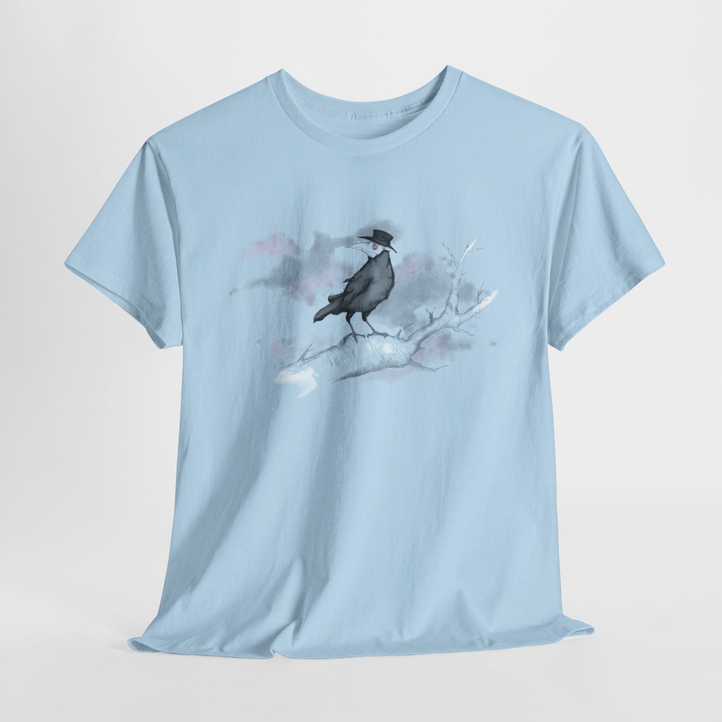 Plague Crow Unisex Heavy Cotton Tee