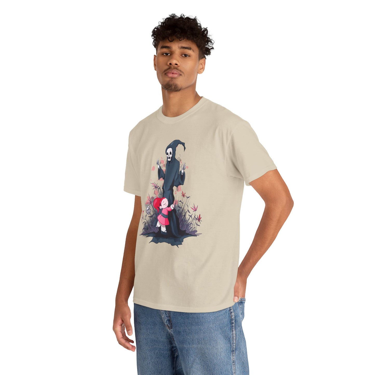 Reaper Hug Unisex Heavy Cotton Tee