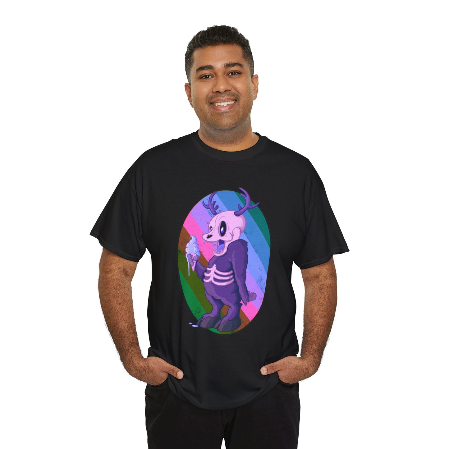 Monster Ice Cream Unisex Heavy Cotton Tee