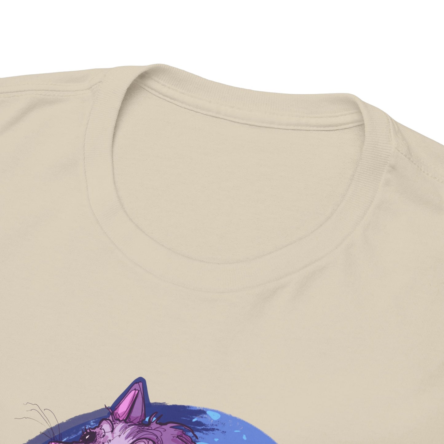 Mermaid Opossum Unisex Heavy Cotton Tee