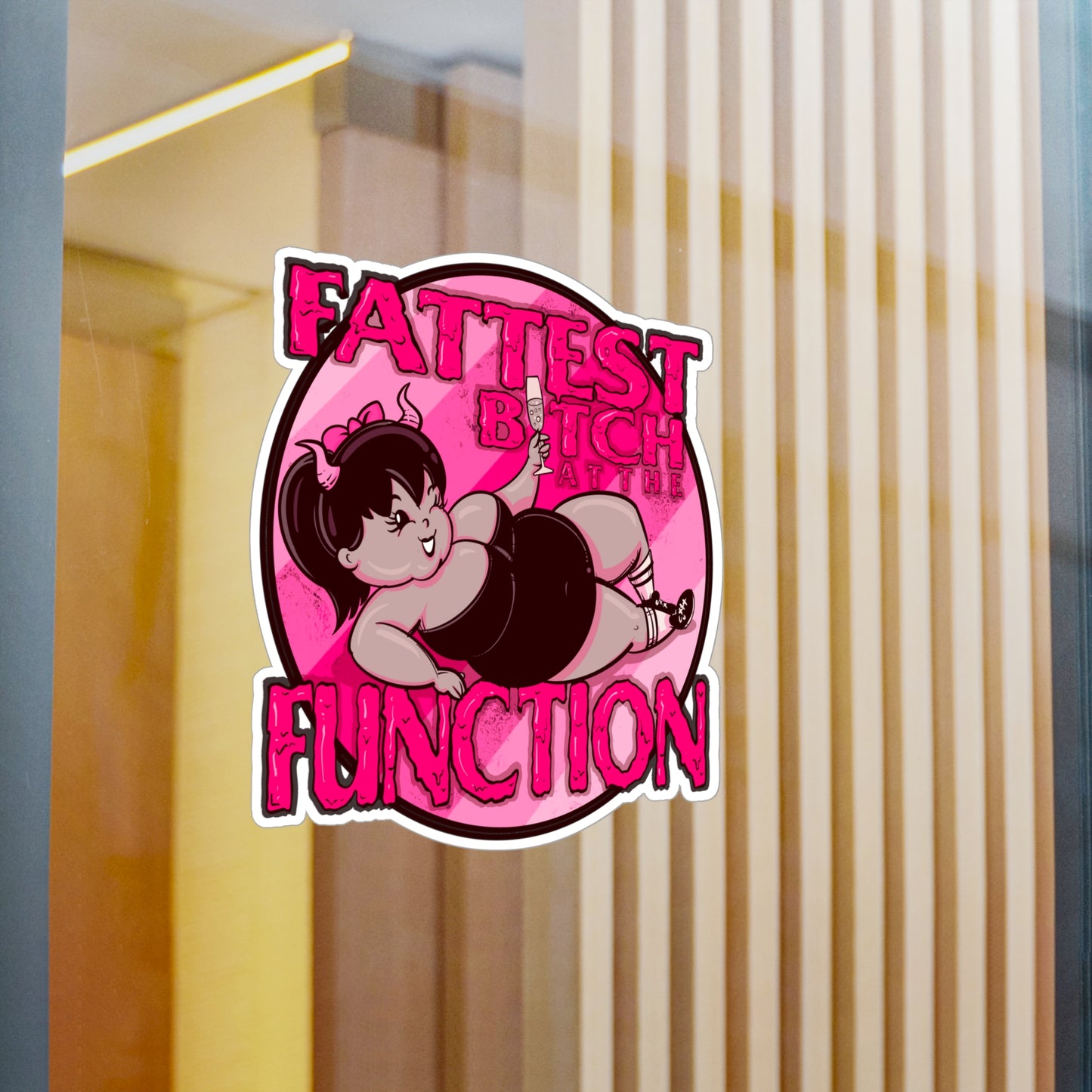 Party Girl Kiss-Cut Vinyl Decal