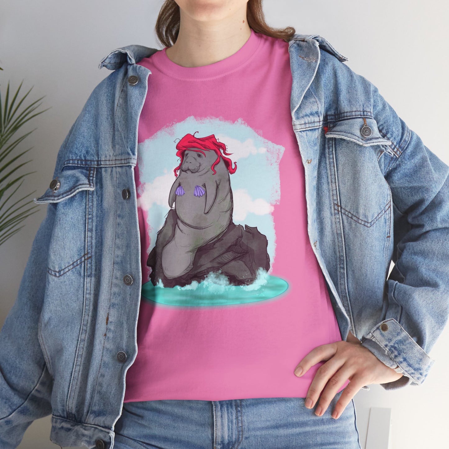 The Big Manatee Unisex Heavy Cotton Tee
