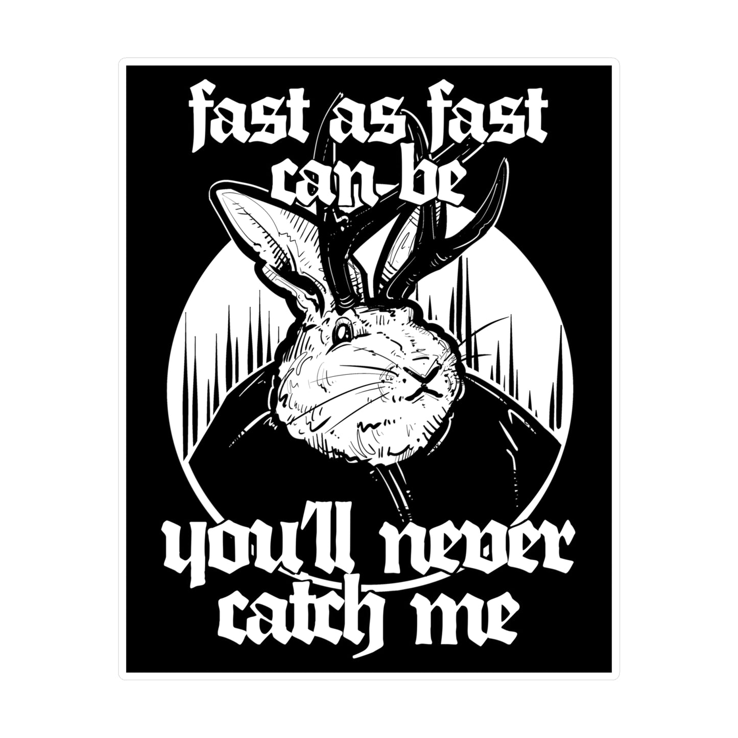 The Jackalope Kiss-Cut Vinyl Decal