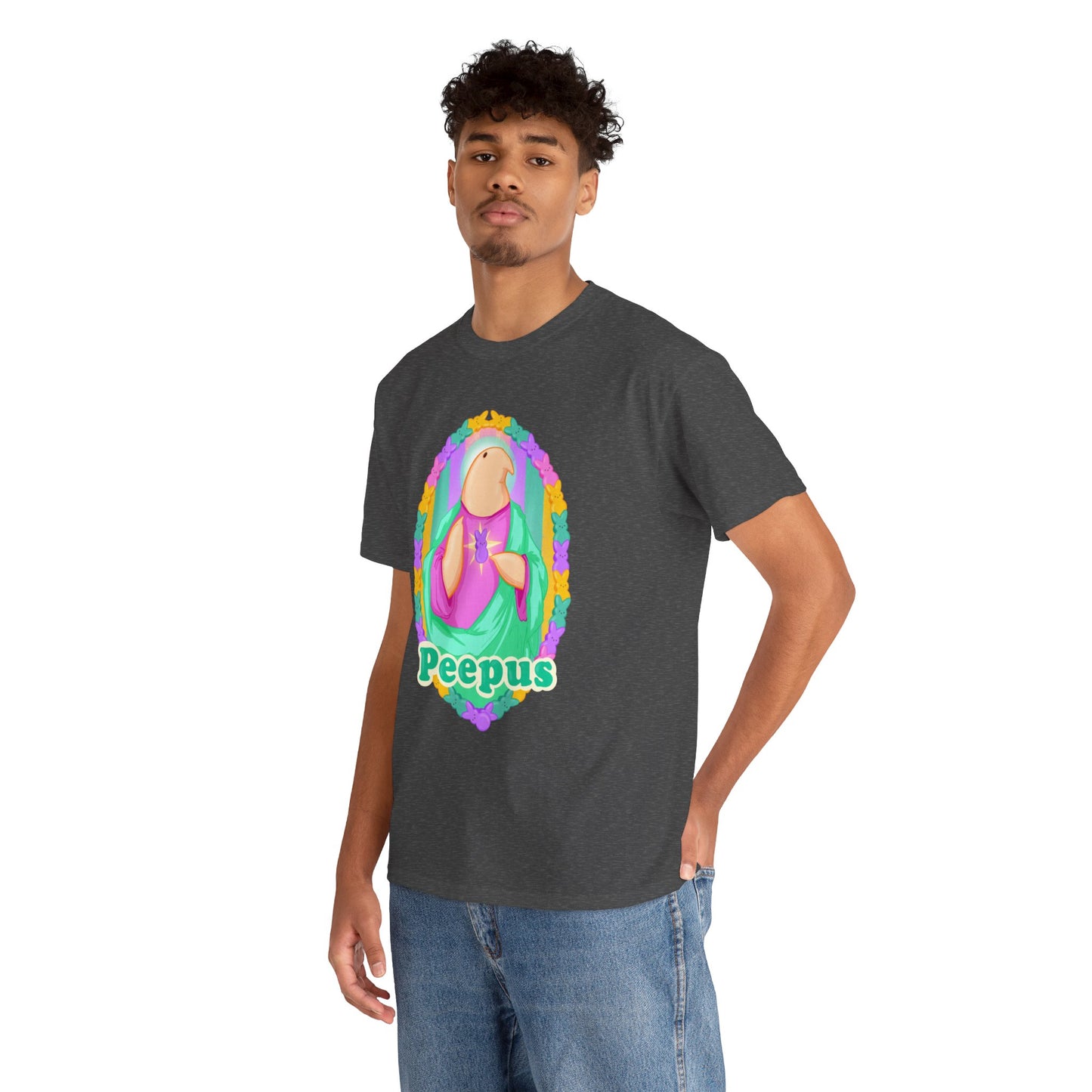 Peepus Unisex Heavy Cotton Tee