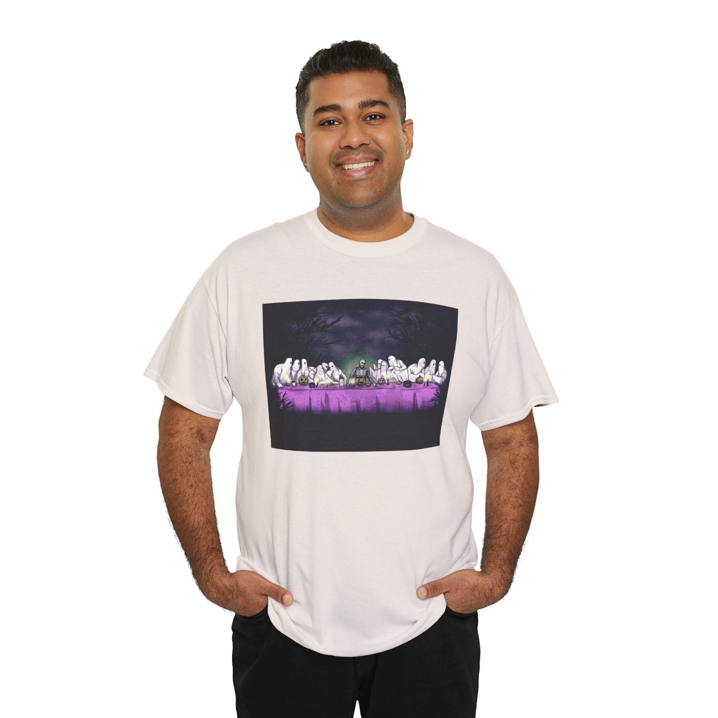 Spooky Supper Unisex Heavy Cotton Tee