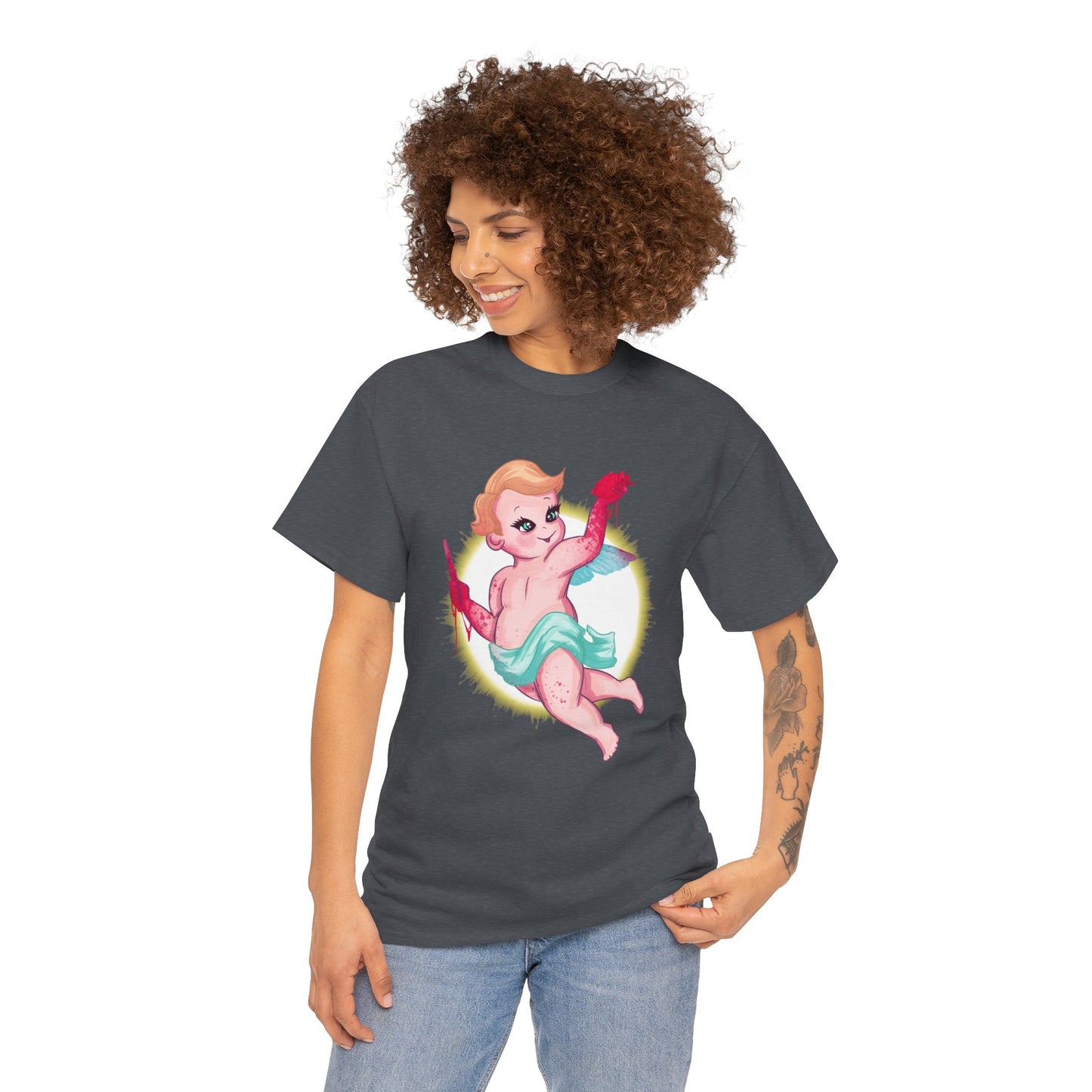 Cupid Unisex Heavy Cotton Tee