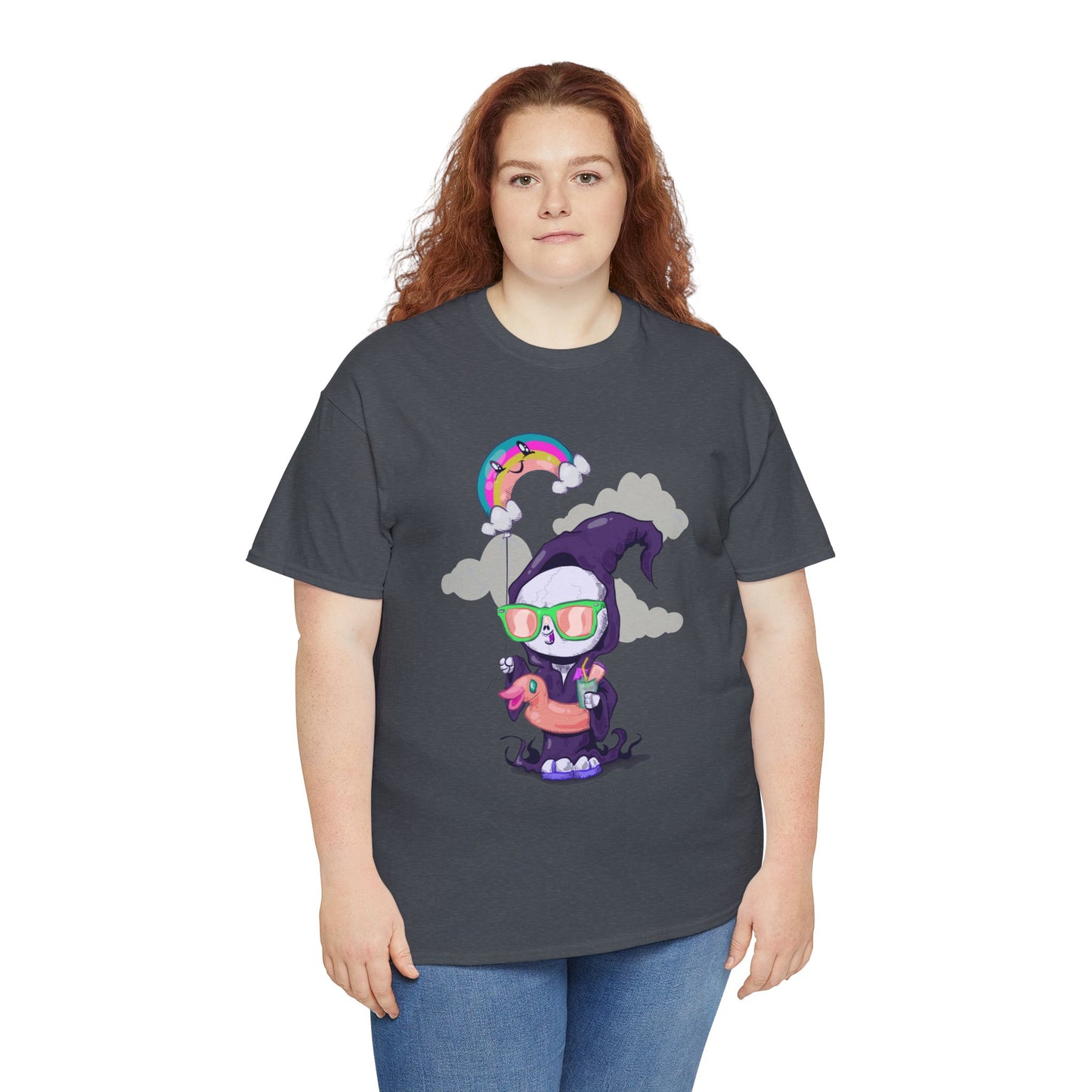 Death On Vacation Unisex Heavy Cotton Tee