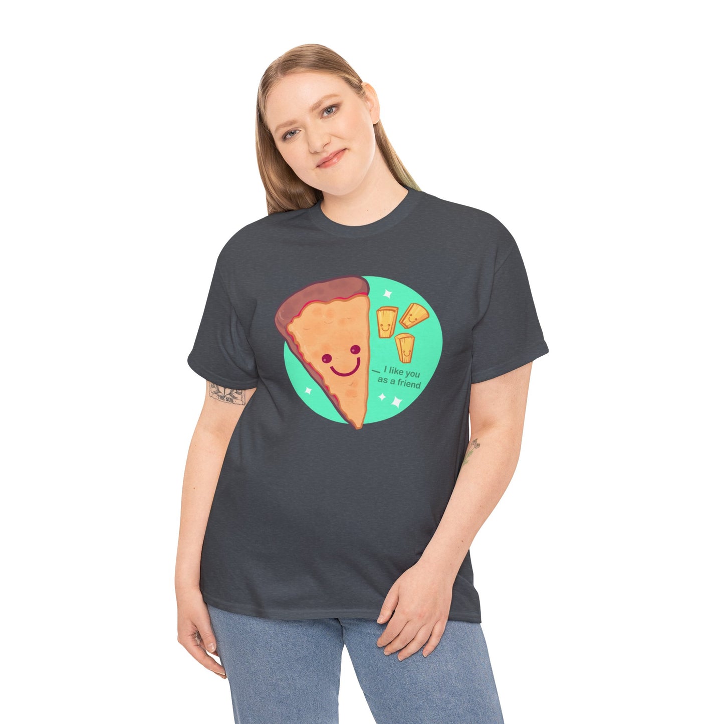 Just Friends Unisex Heavy Cotton Tee