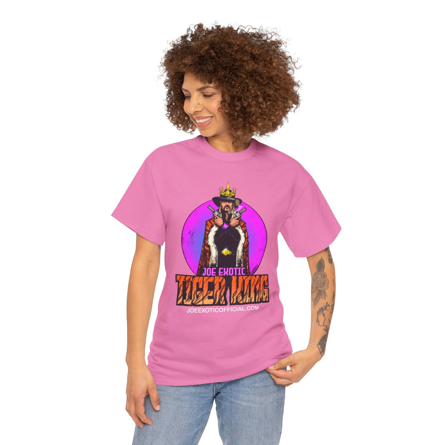 Joe Exotic X LVB Offical Colab Unisex Heavy Cotton Tee
