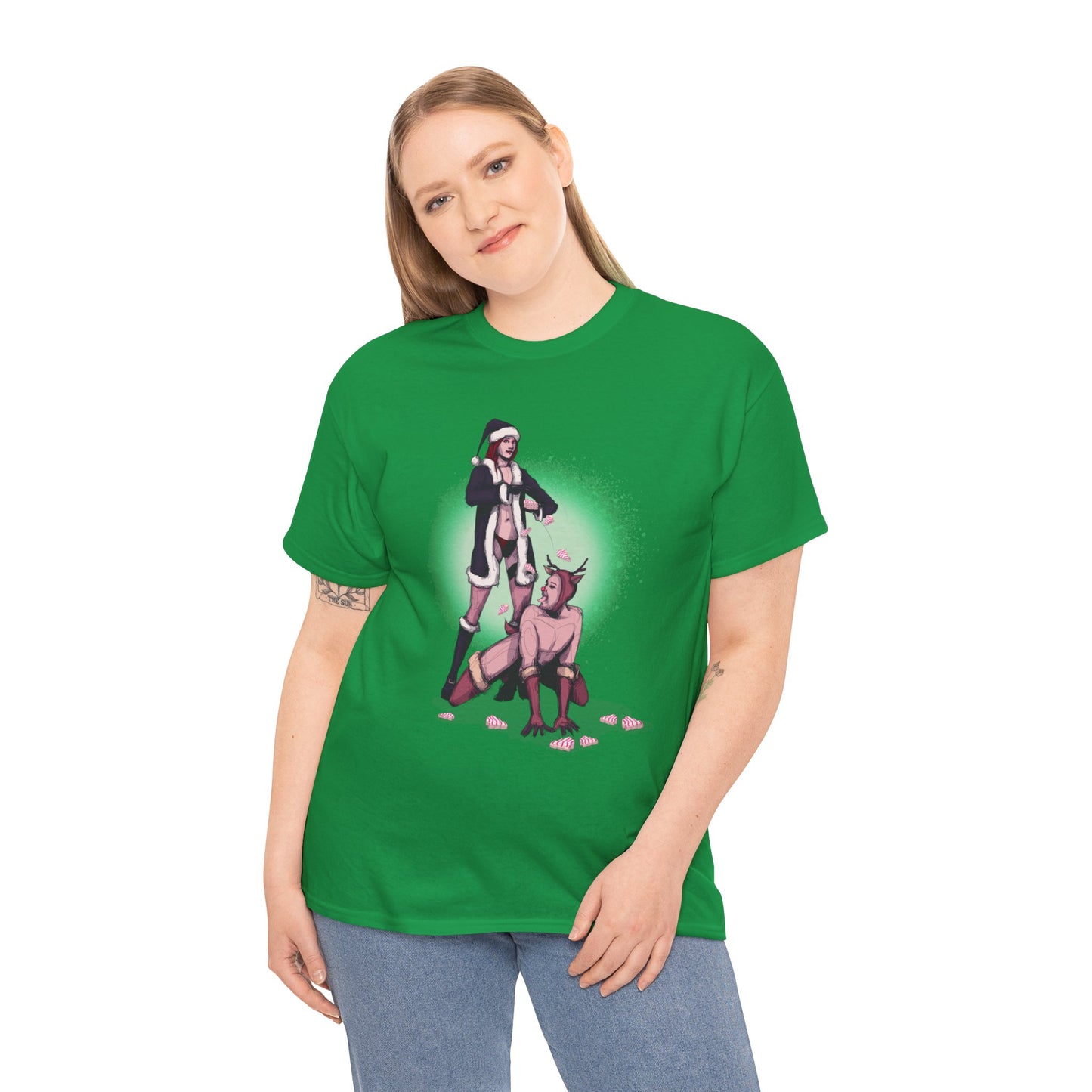 Christmas Rain Unisex Heavy Cotton Tee