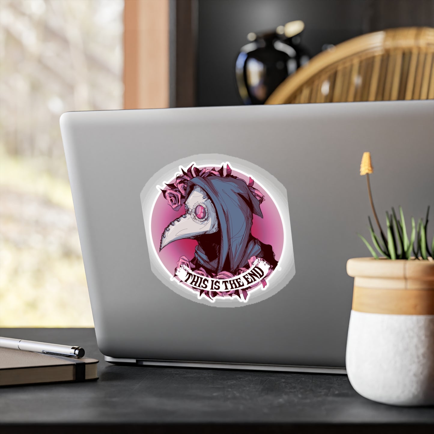 This Is The End Kiss-Cut Vinyl Decal