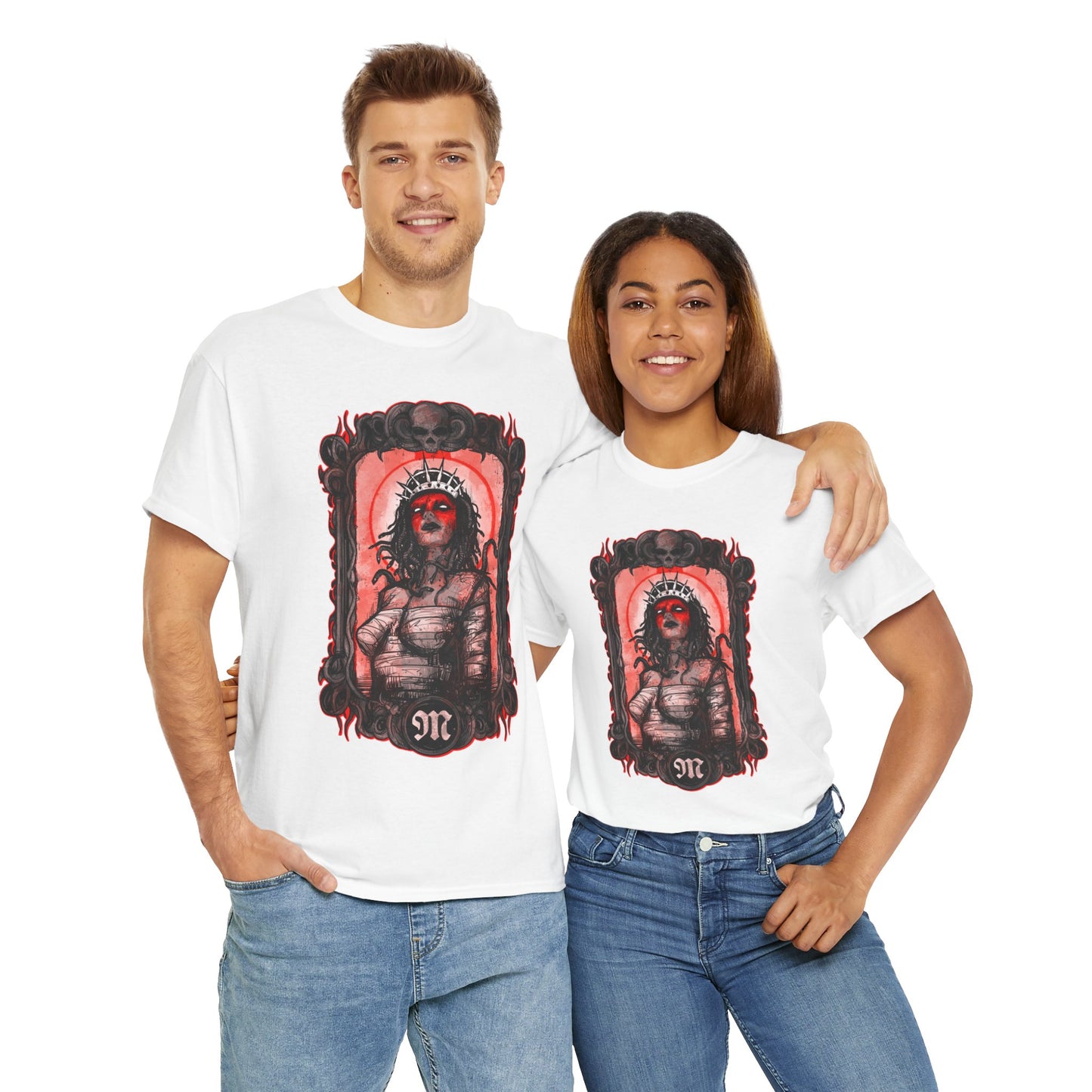 Queen Medusa Unisex Heavy Cotton Tee