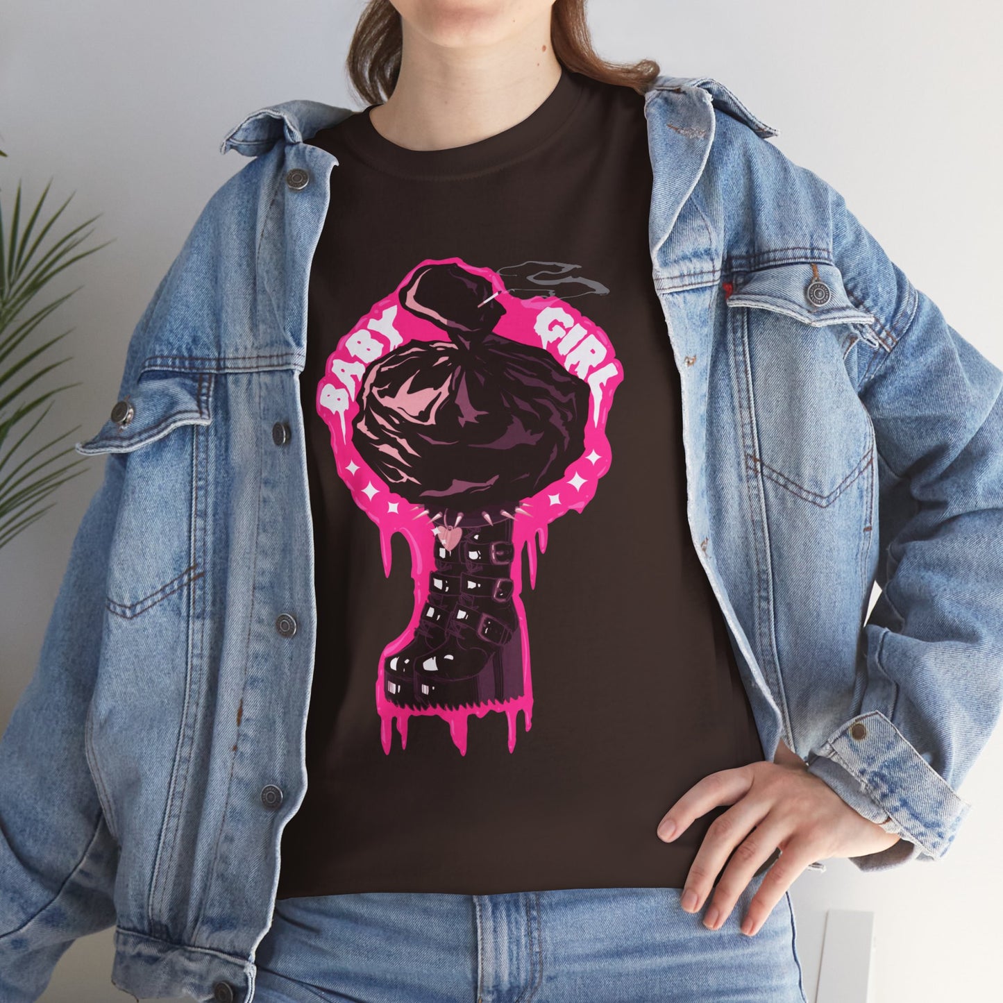 Trash Baby Girl Unisex Heavy Cotton Tee