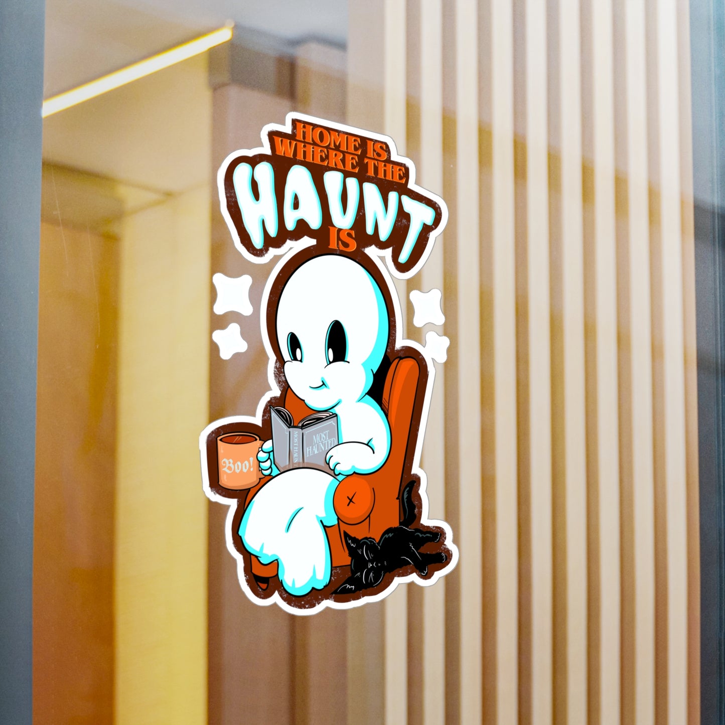 Home Is Where The Haunt Is Kiss-Cut Vinyl Decal