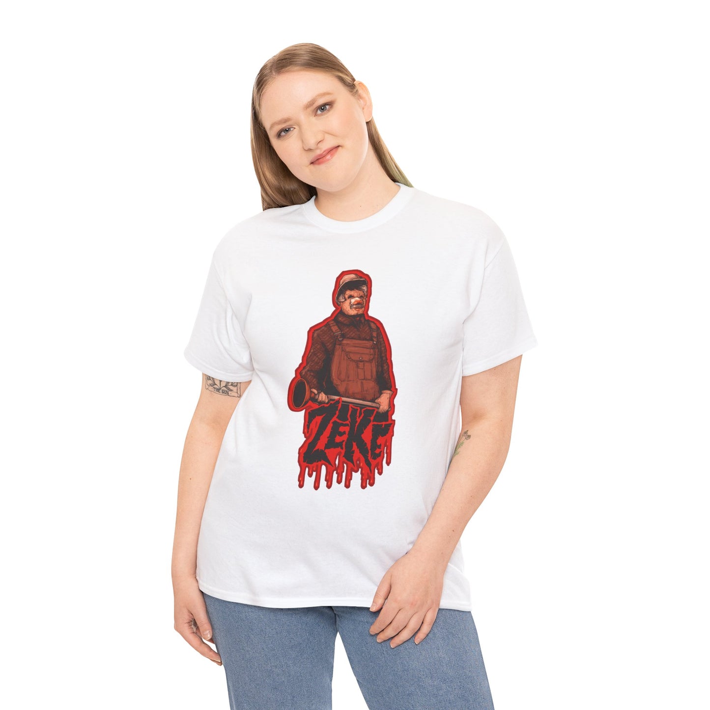 Zeke The Plumber Unisex Heavy Cotton Tee