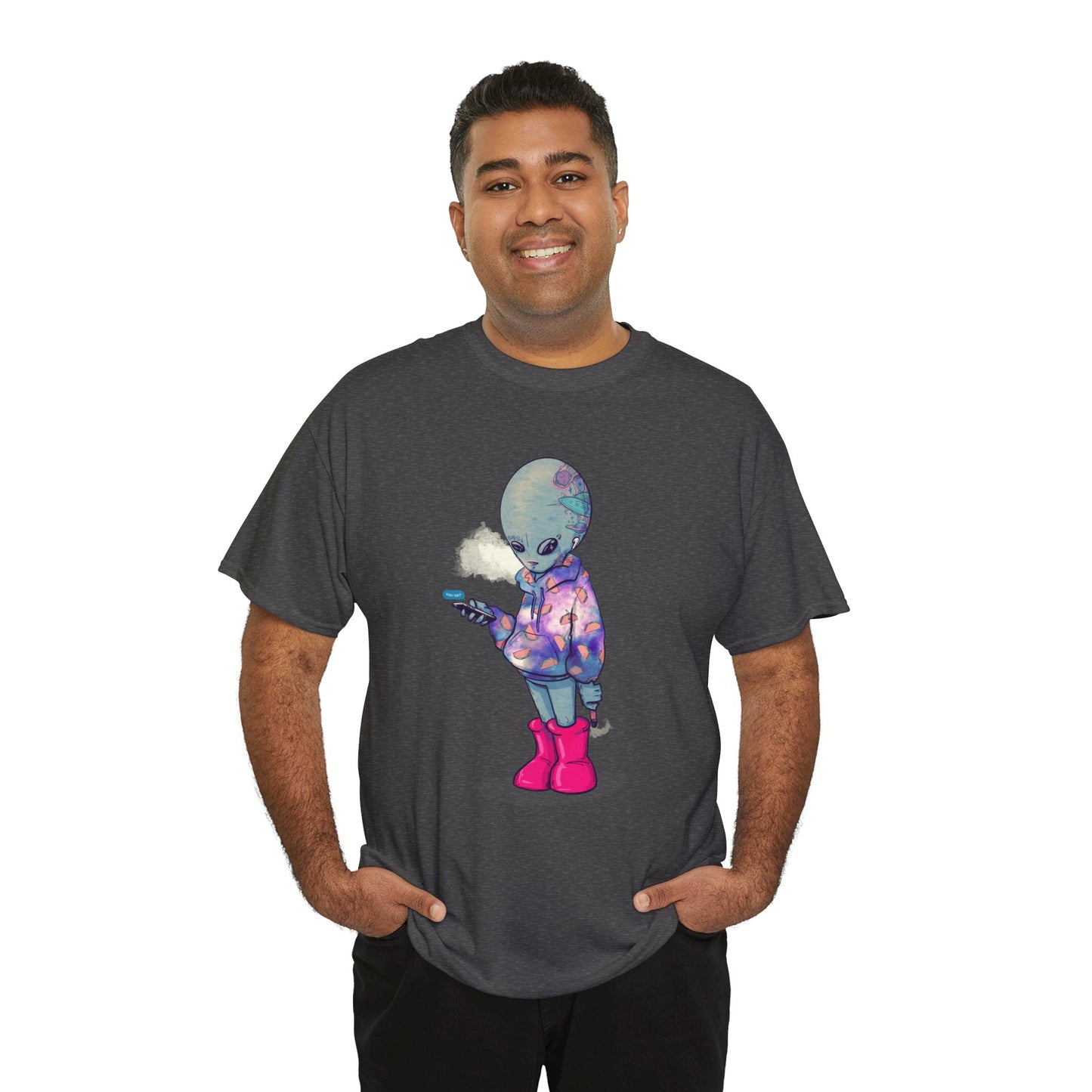 Earth Alien Unisex Heavy Cotton Tee