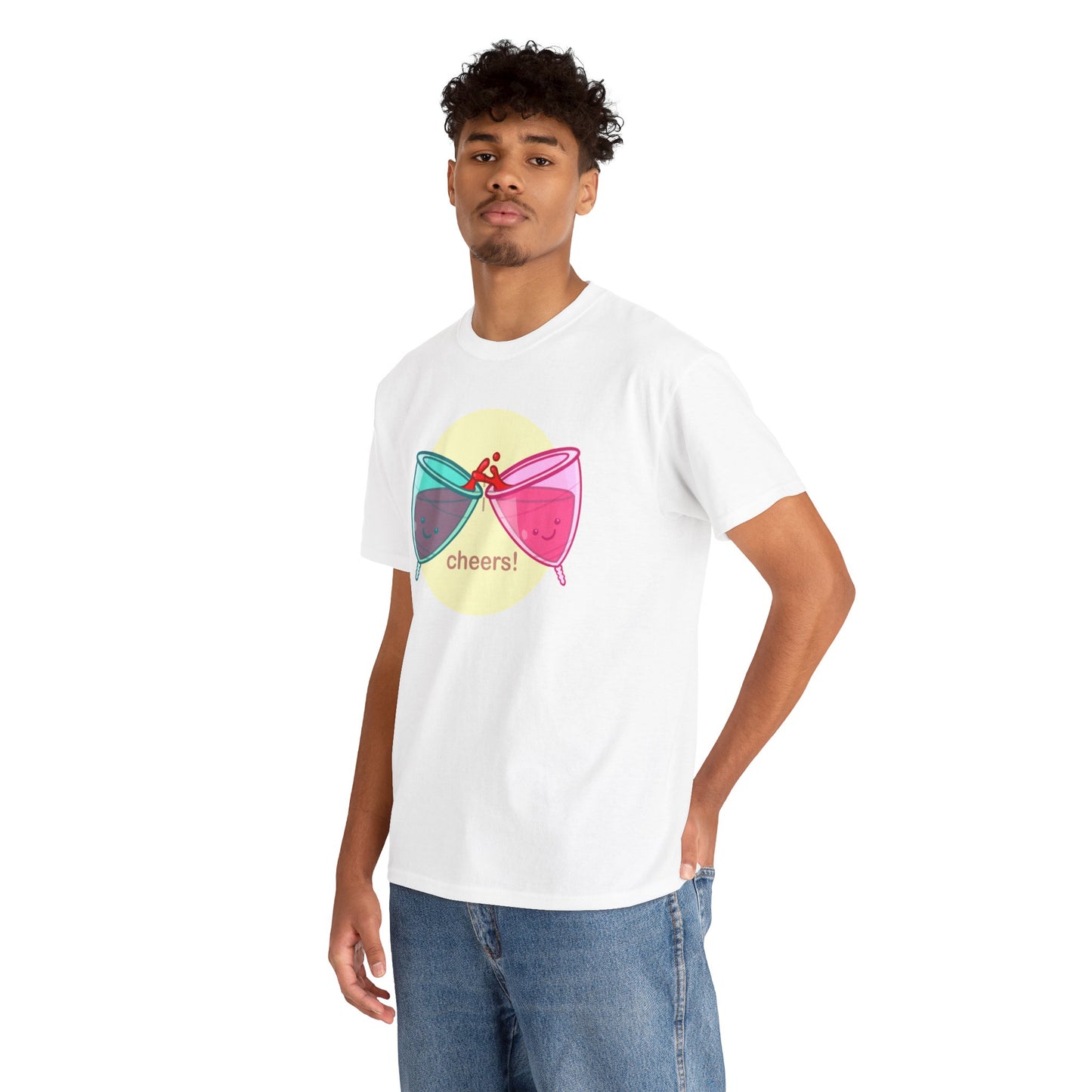 Cheers Unisex Heavy Cotton Tee