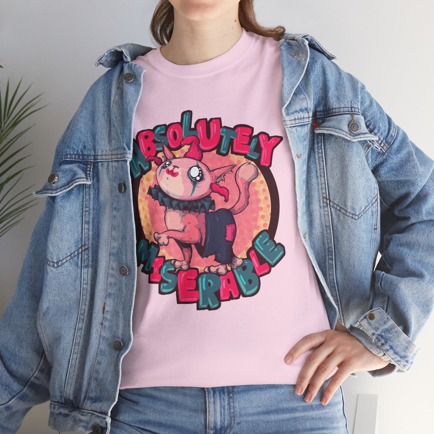 Absolutely Miserable Unisex Heavy Cotton Tee