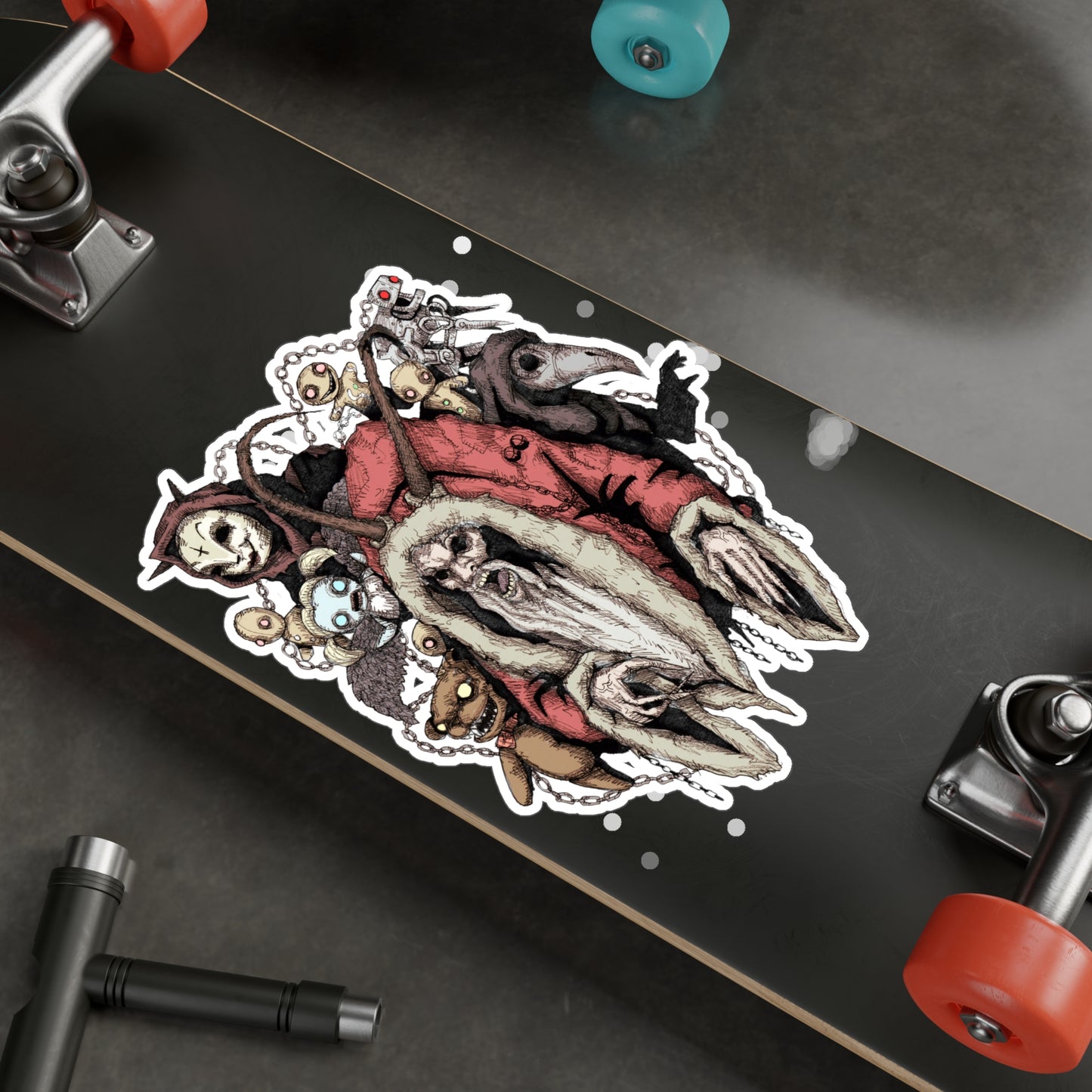 Krampus 2.0 Kiss-Cut Vinyl Decal