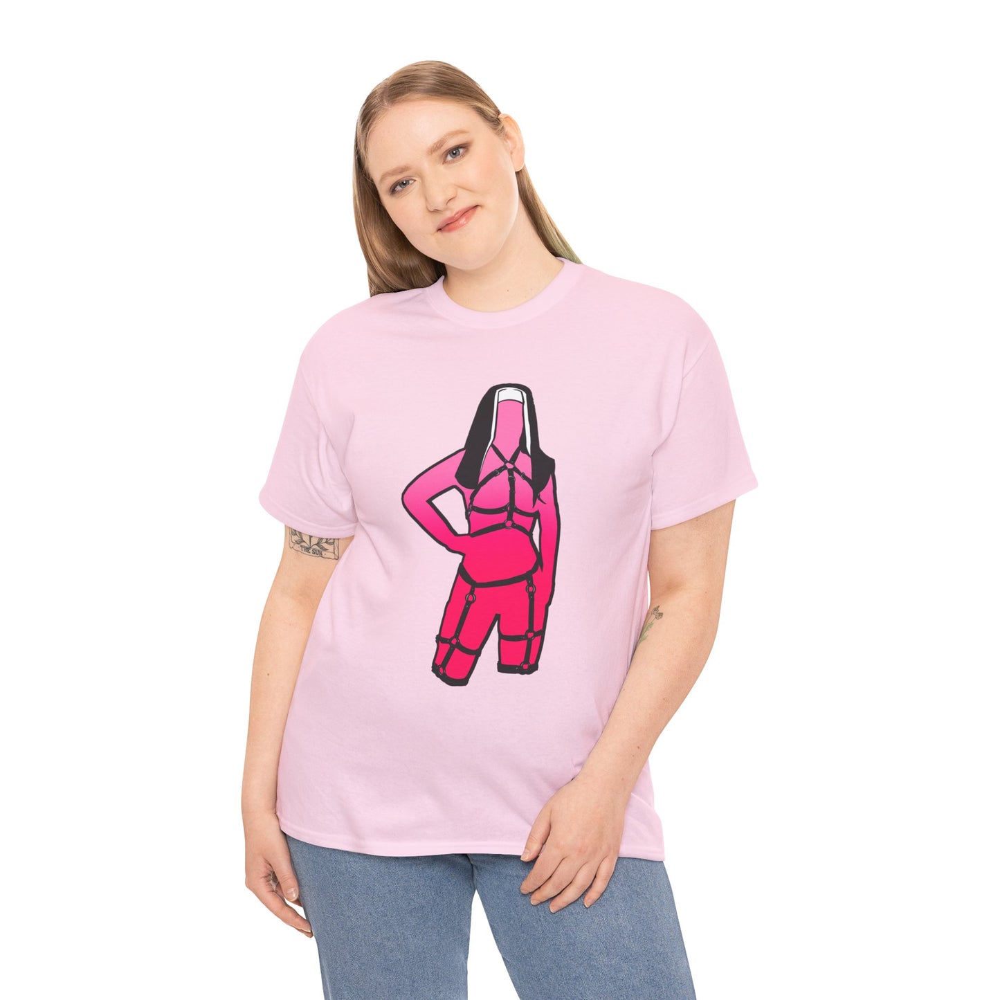 Fun Nun Unisex Heavy Cotton Tee