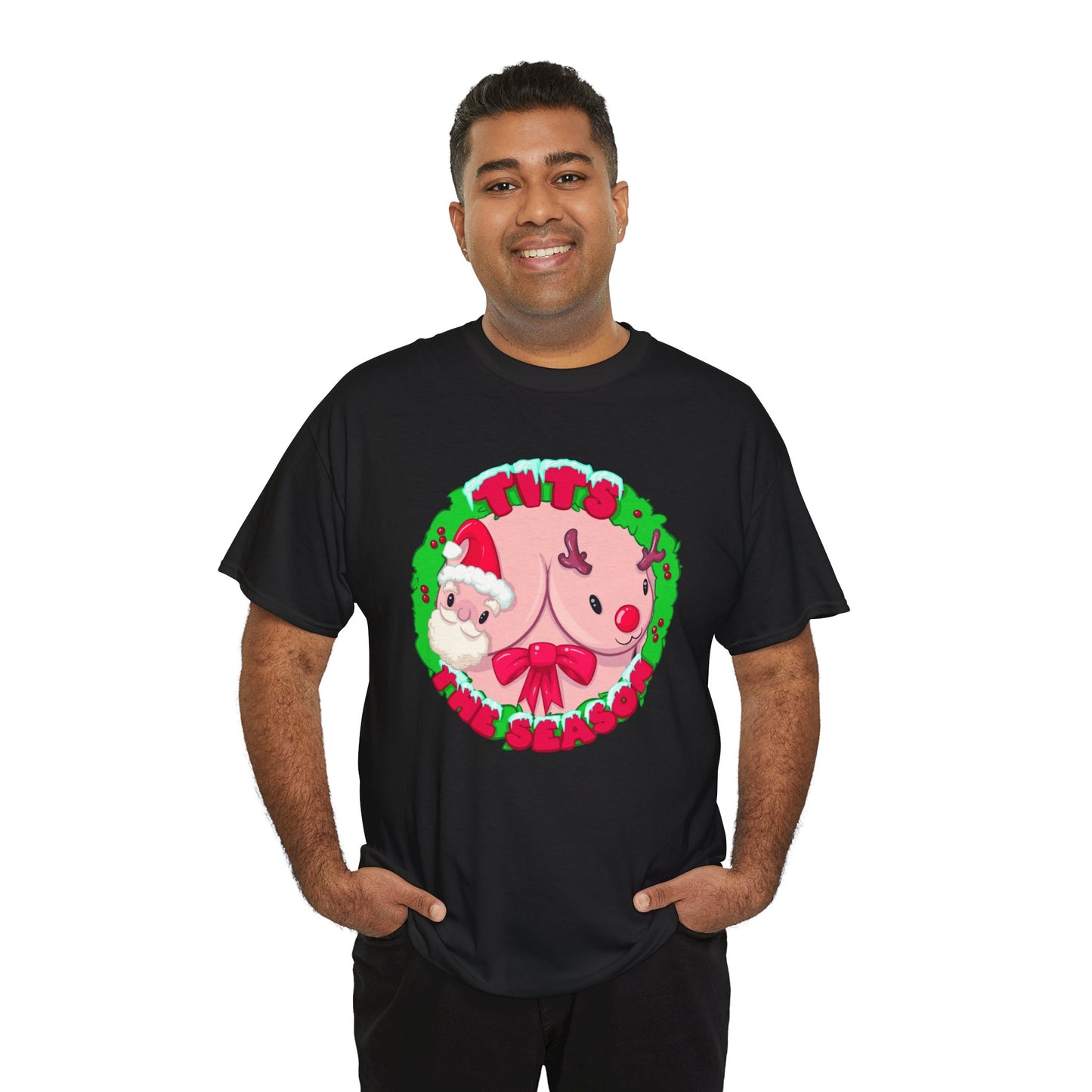 Tits The Season Unisex Heavy Cotton Tee