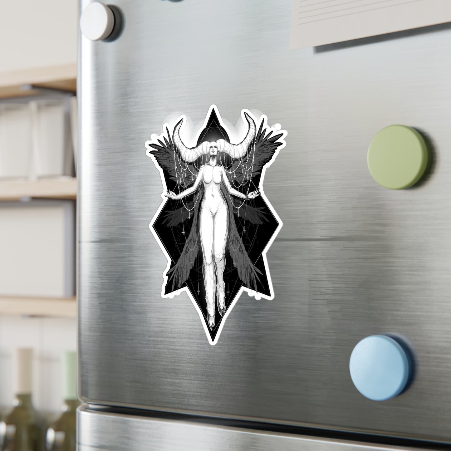 The Deceiver Kiss-Cut Vinyl Decal