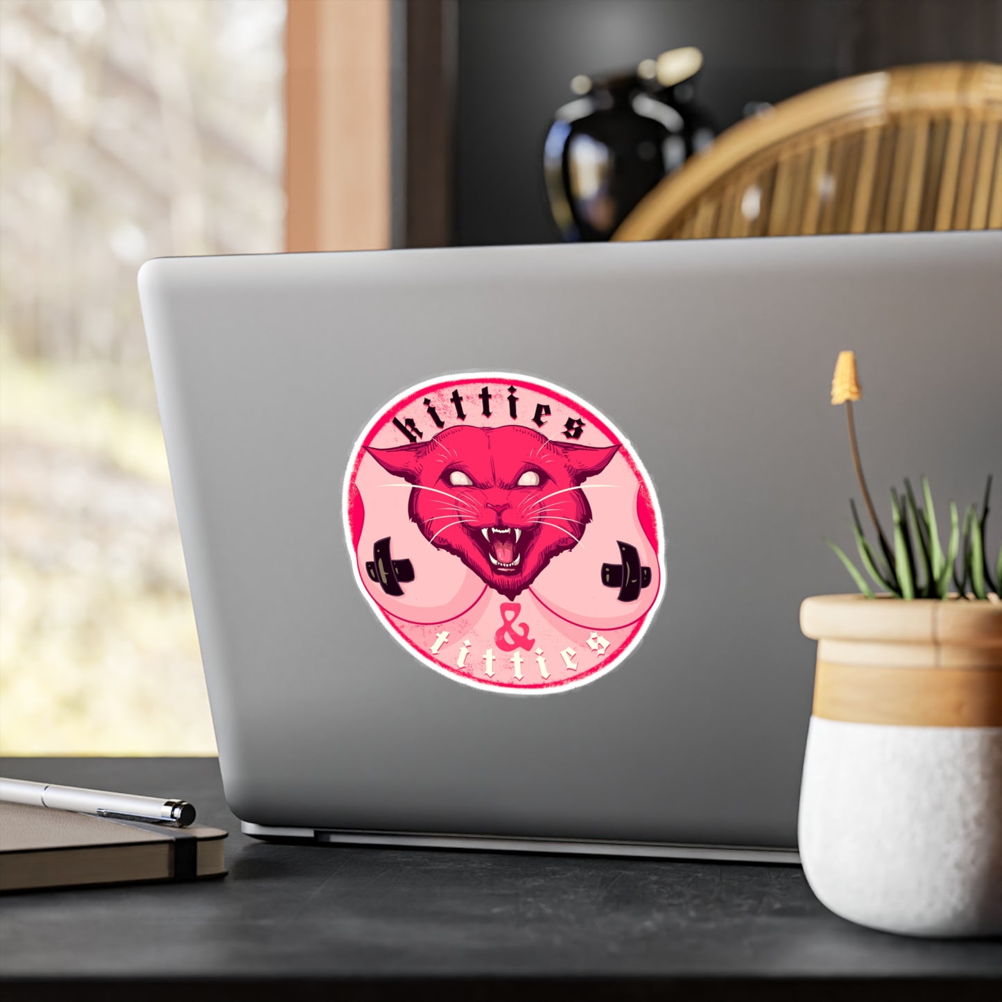 Kitties & Titties II Kiss-Cut Vinyl Decal