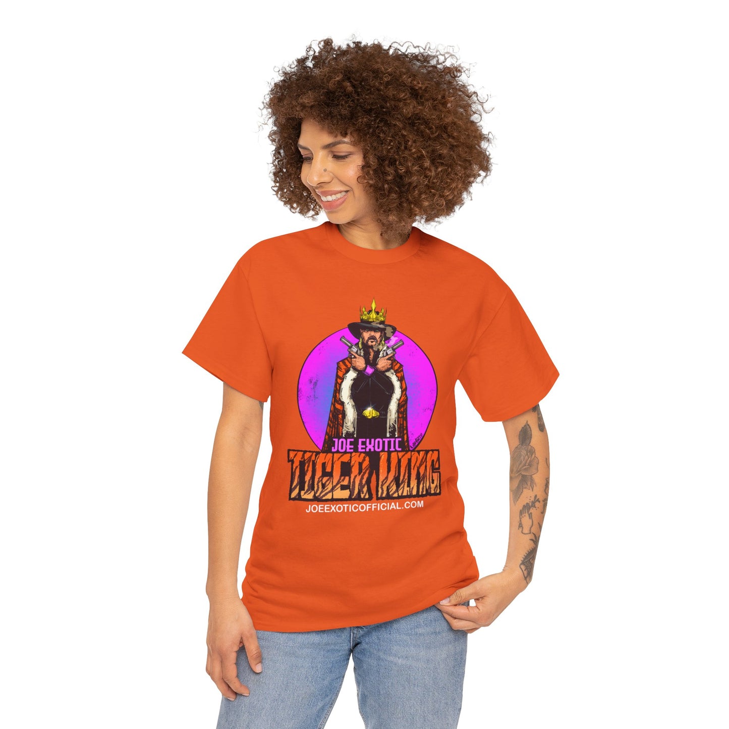 Joe Exotic X LVB Offical Colab Unisex Heavy Cotton Tee