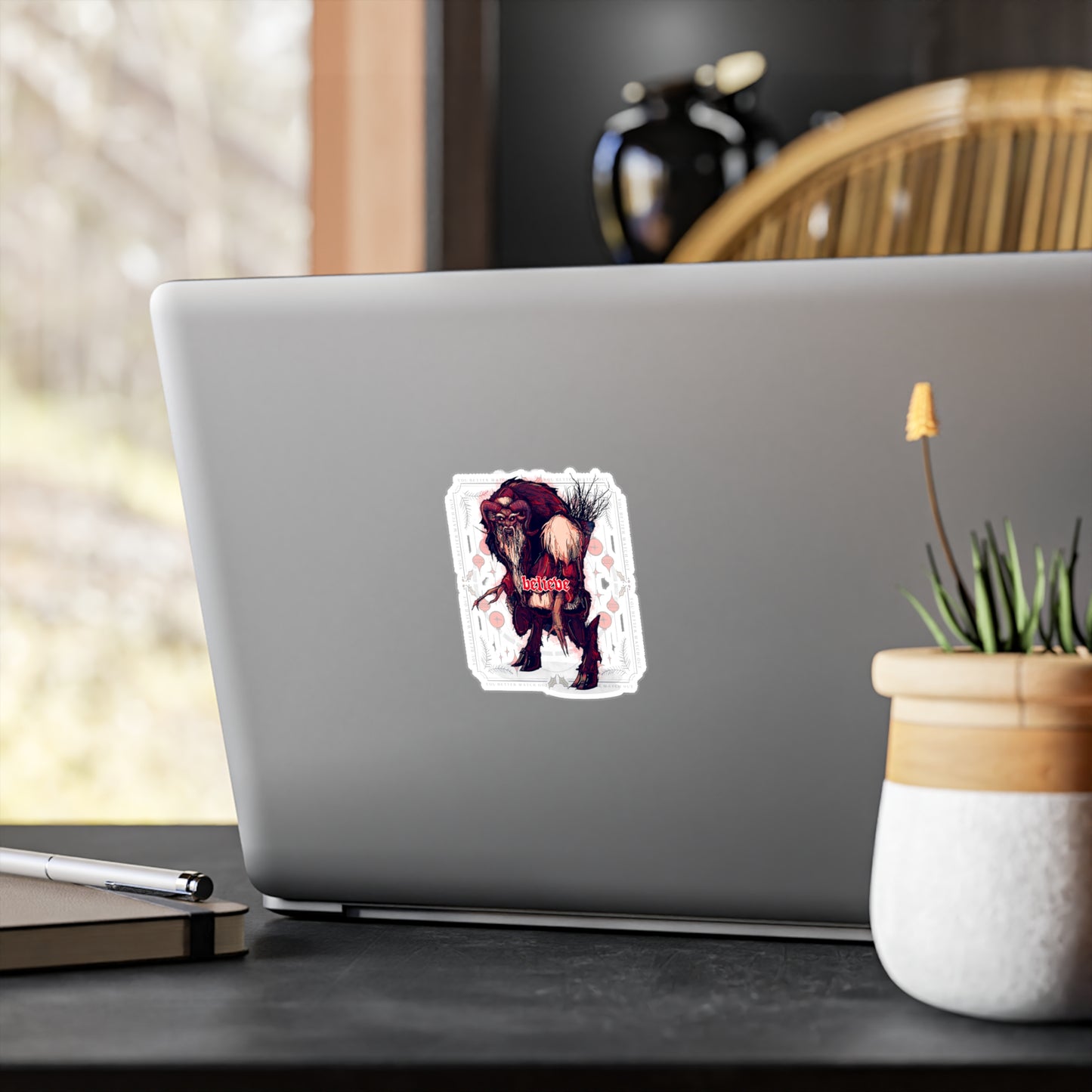 Believe Kiss-Cut Vinyl Decal