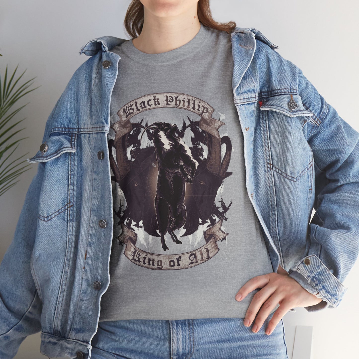 Black Phillip Unisex Heavy Cotton Tee