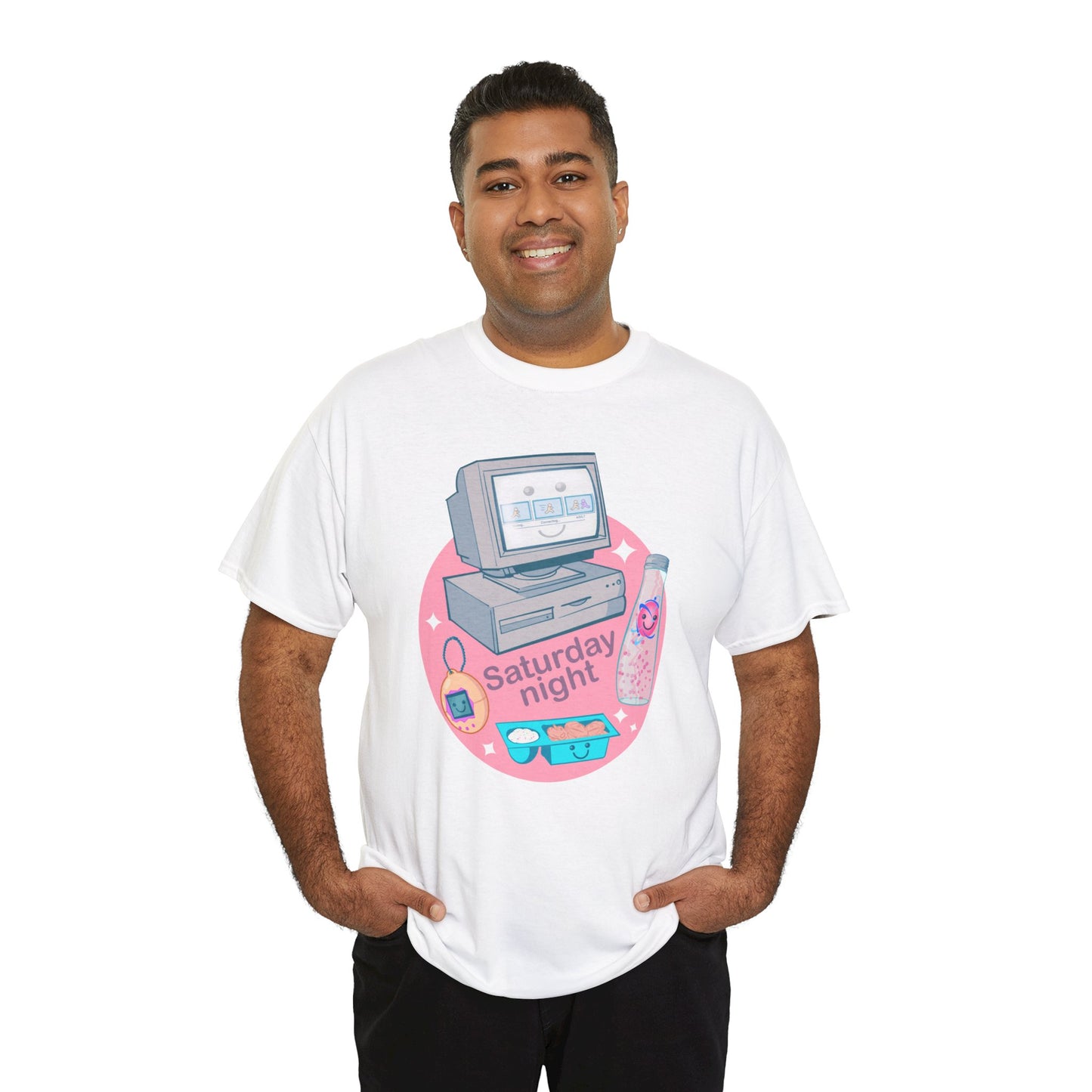 Saturday Night Unisex Heavy Cotton Tee
