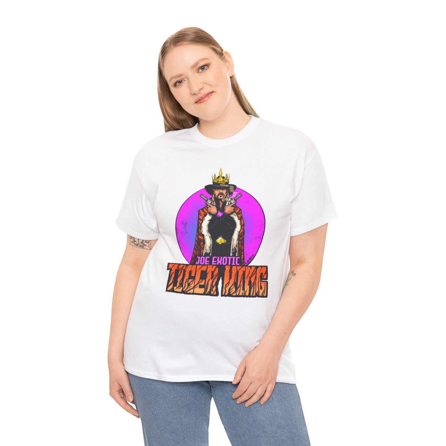 Joe Exotic X LVB Offical Colab Unisex Heavy Cotton Tee