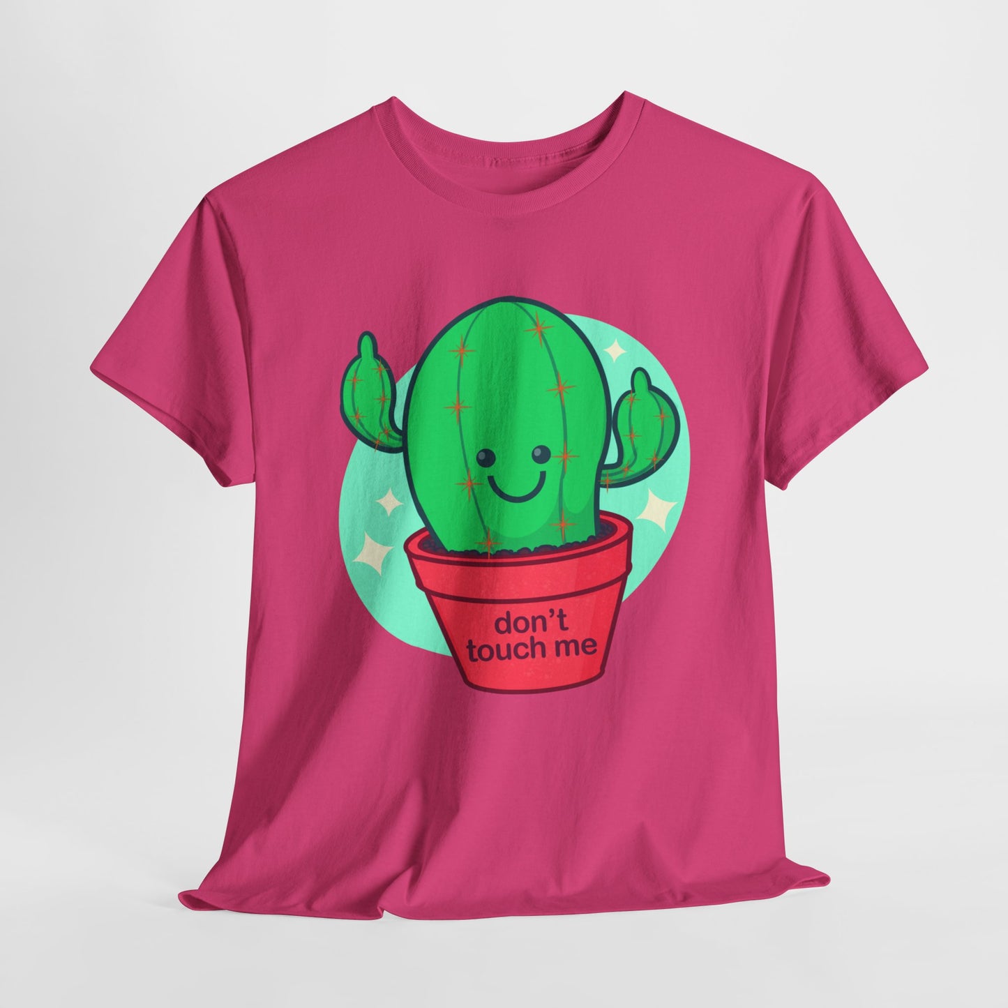 Don't Touch Me Unisex Heavy Cotton Tee