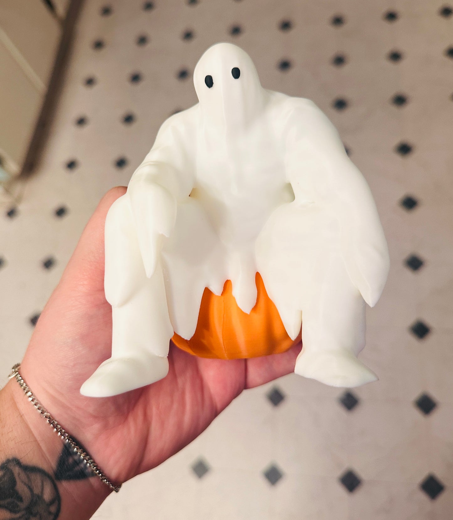 Hung Ghost 3D Print Figure