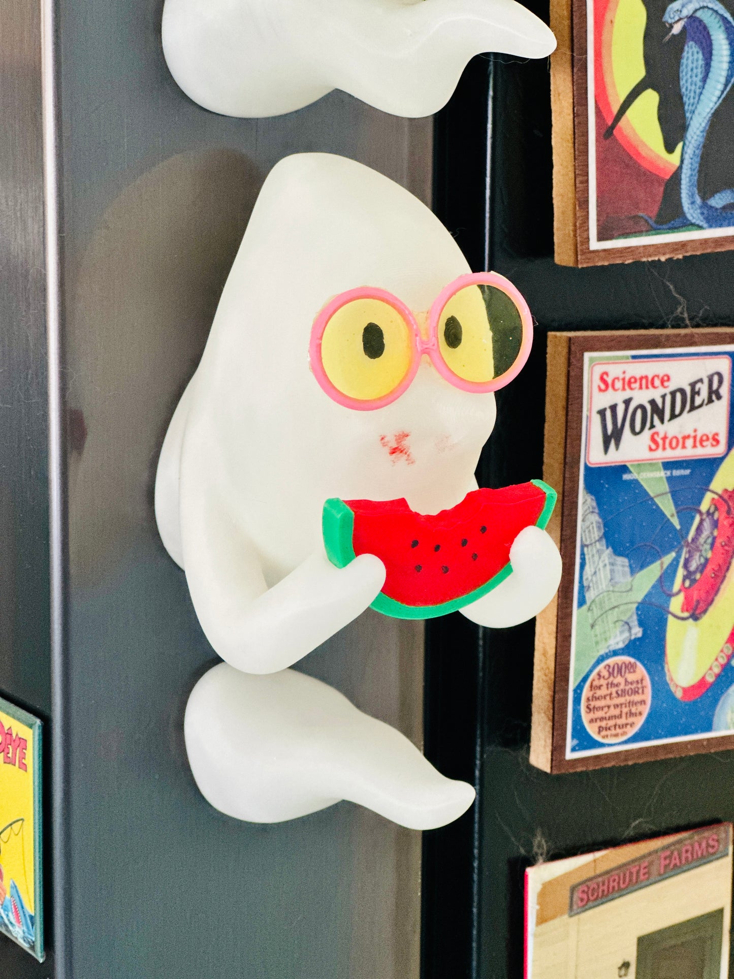 Fridge Frights Glow 3D Print Fridge Magnets (Summerween)