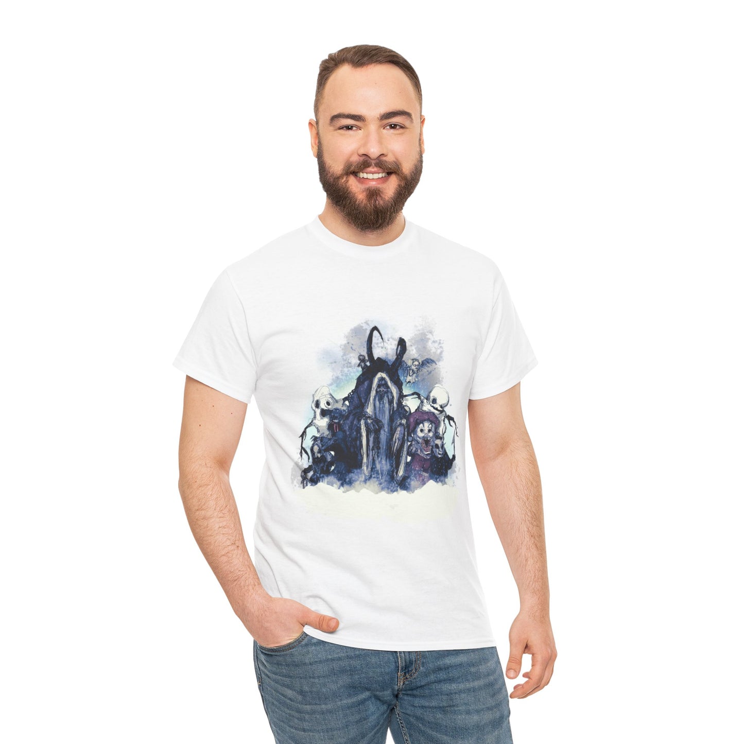 Krampus Unisex Heavy Cotton Tee