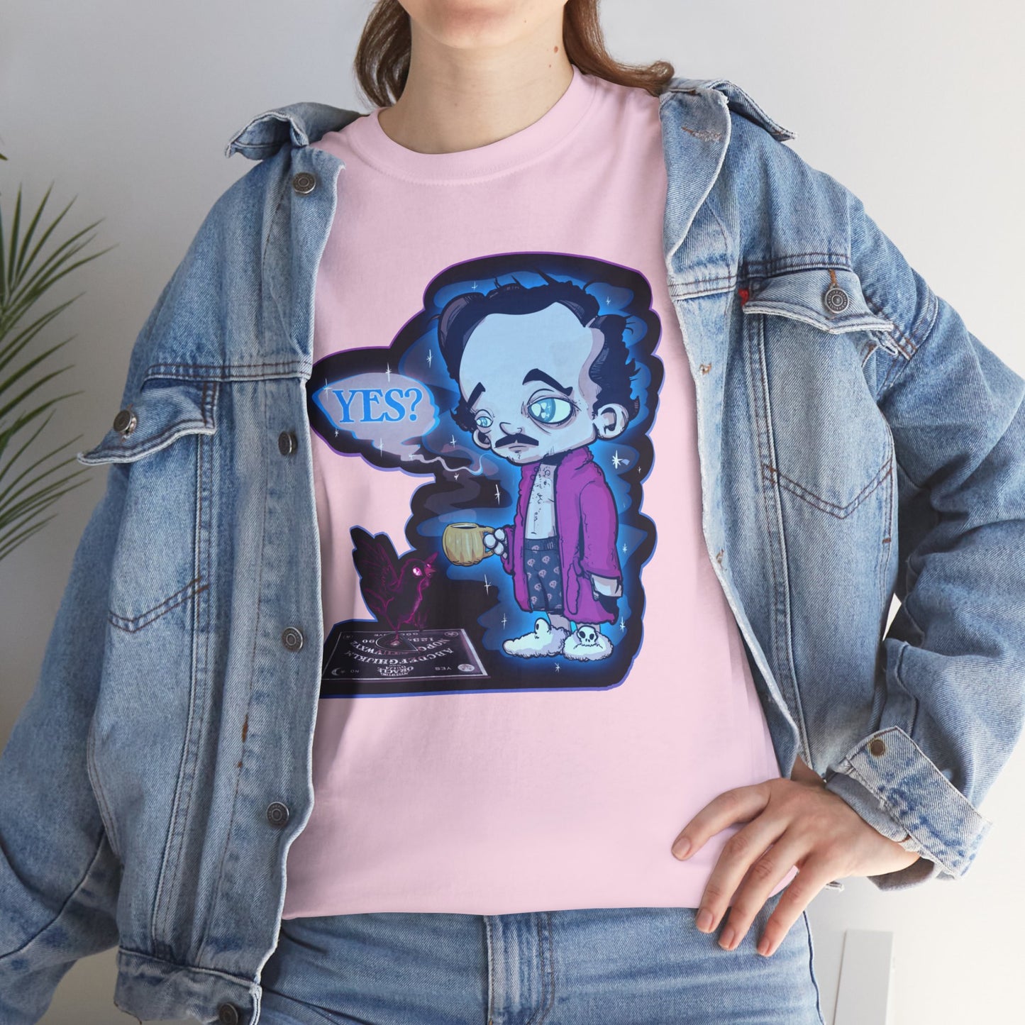 Edgar Allan Ghost Unisex Heavy Cotton Tee