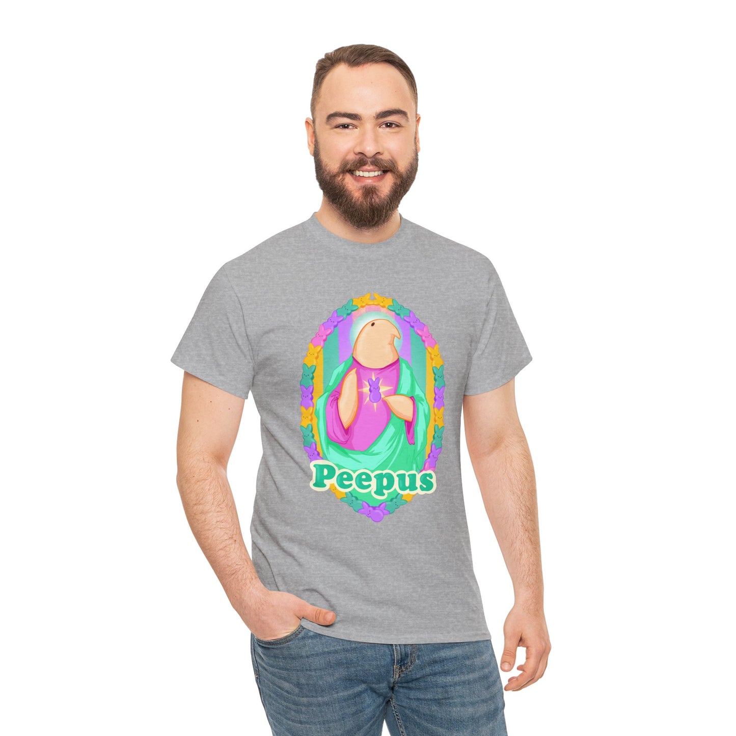Peepus Unisex Heavy Cotton Tee
