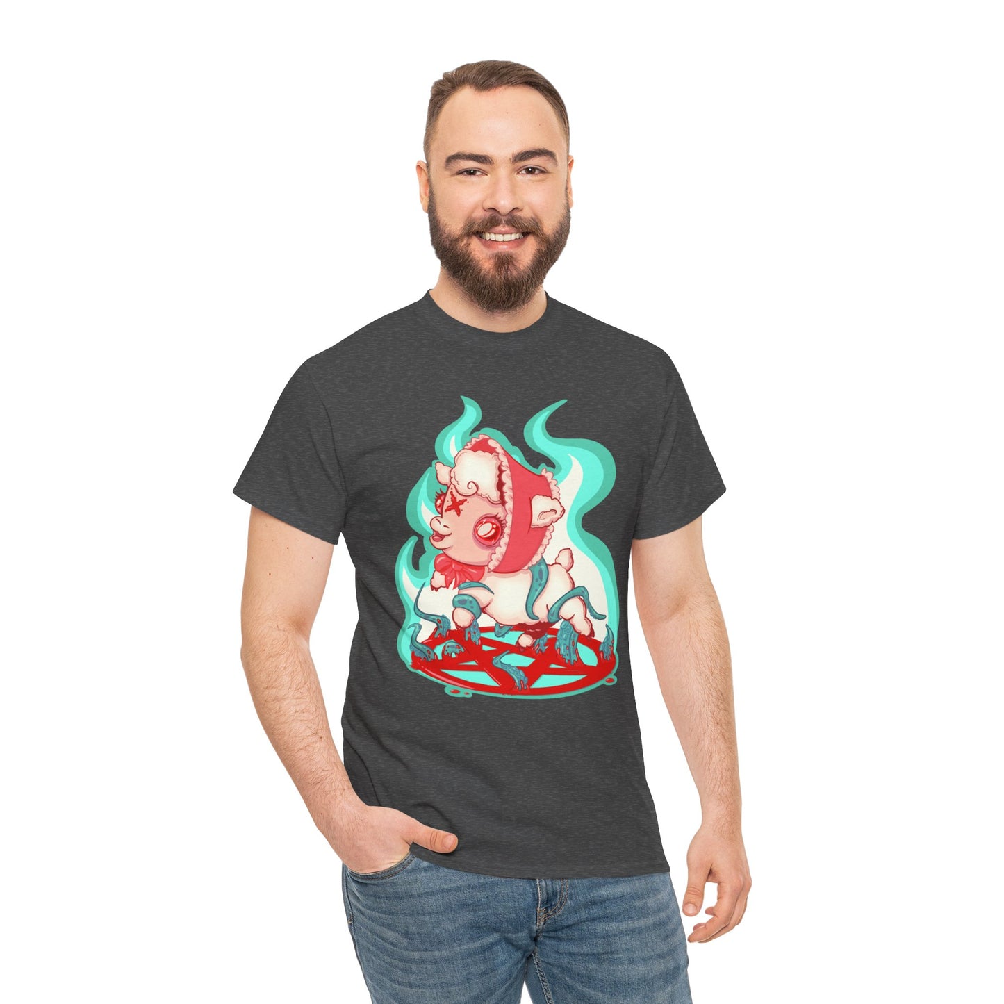 Sacrificial Lamb Unisex Heavy Cotton Tee