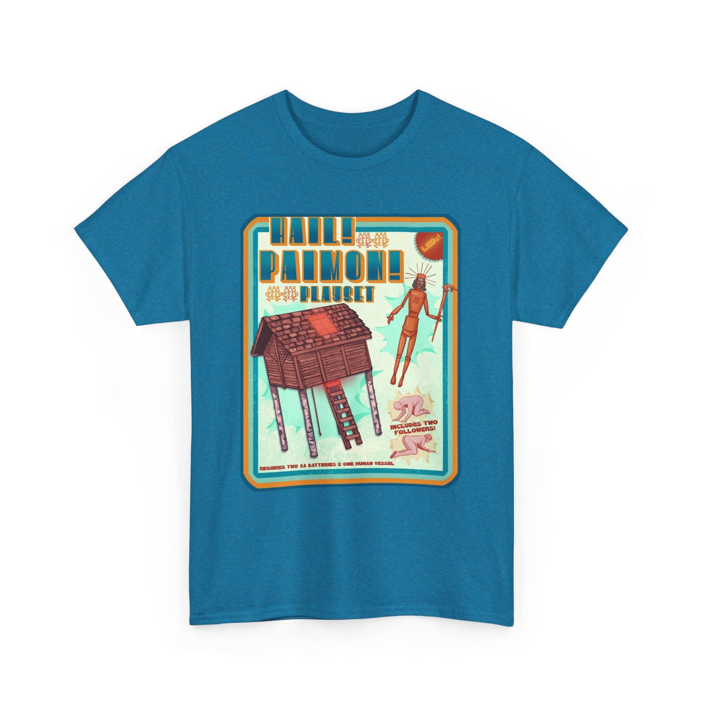 Hail Paimon Playset Unisex Heavy Cotton Tee