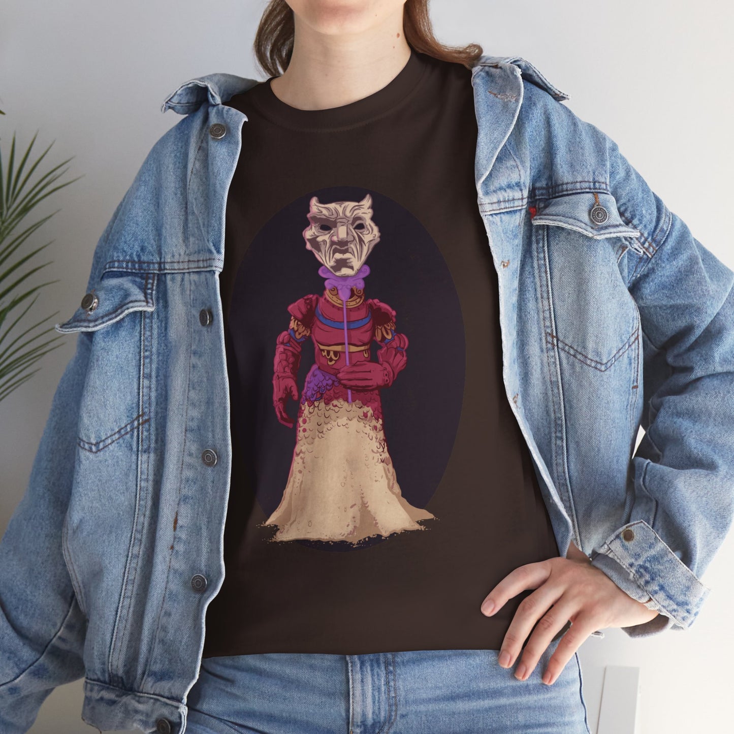 Mysterious Stranger Unisex Heavy Cotton Tee