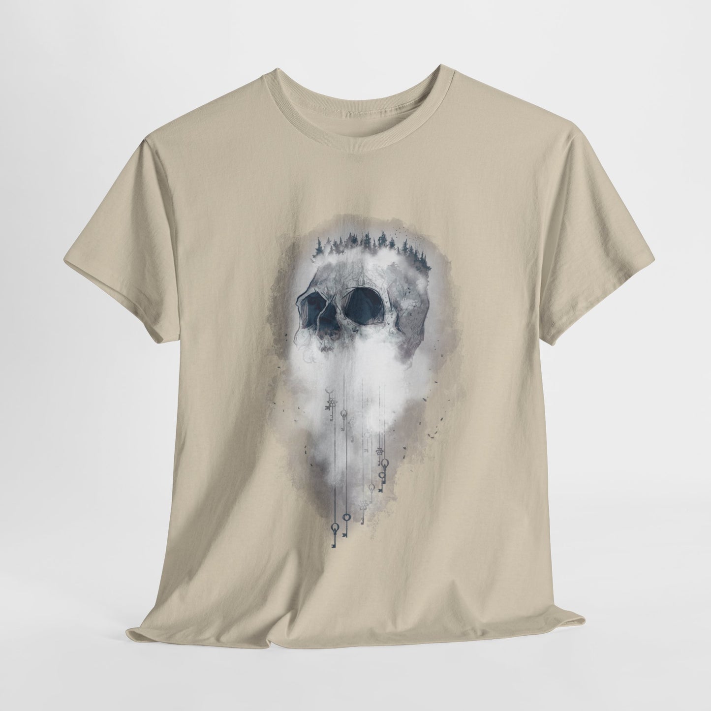 Elemental Skull Air Unisex Heavy Cotton Tee